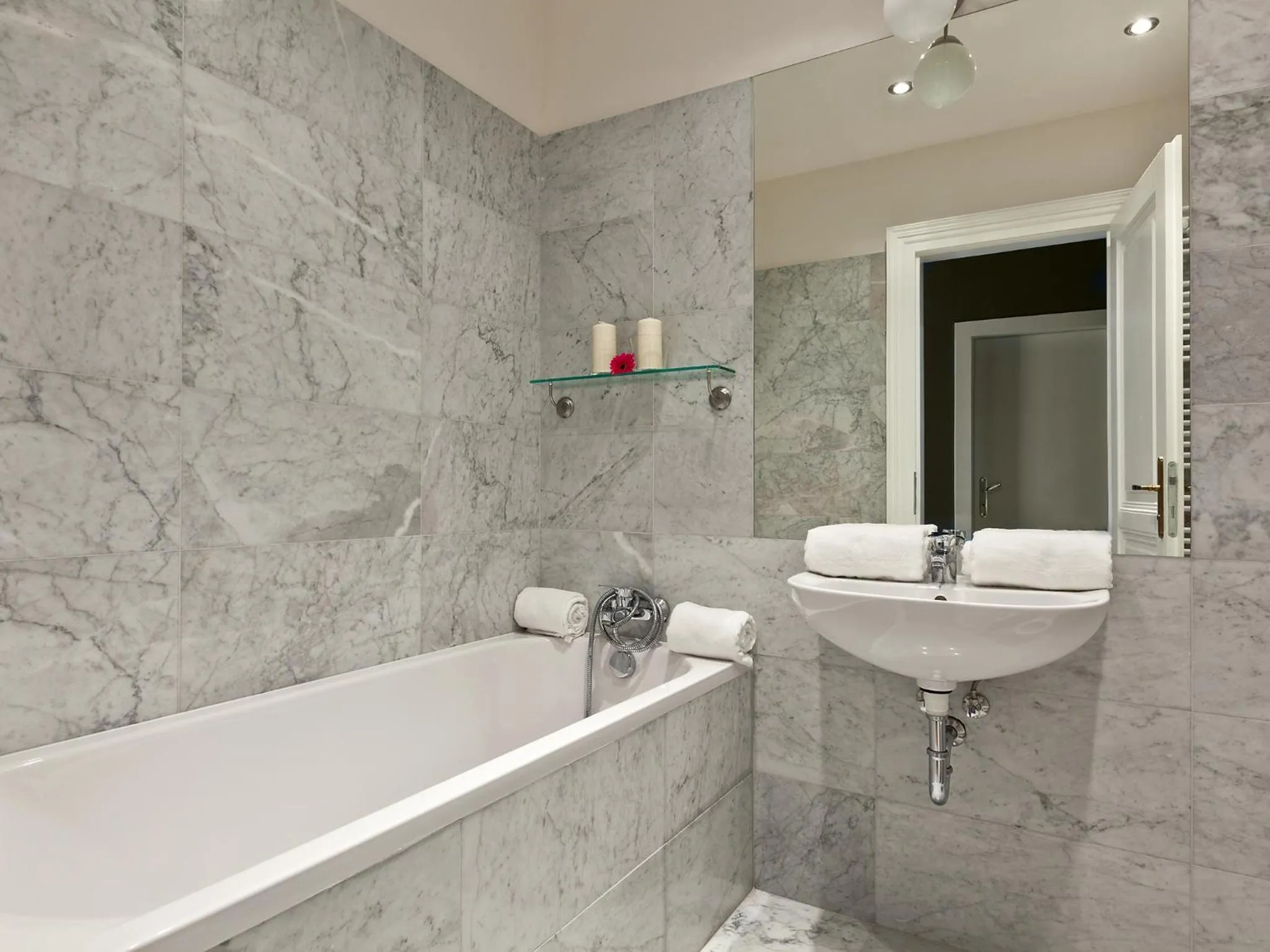 Bathroom in Royal Prague City Apartments