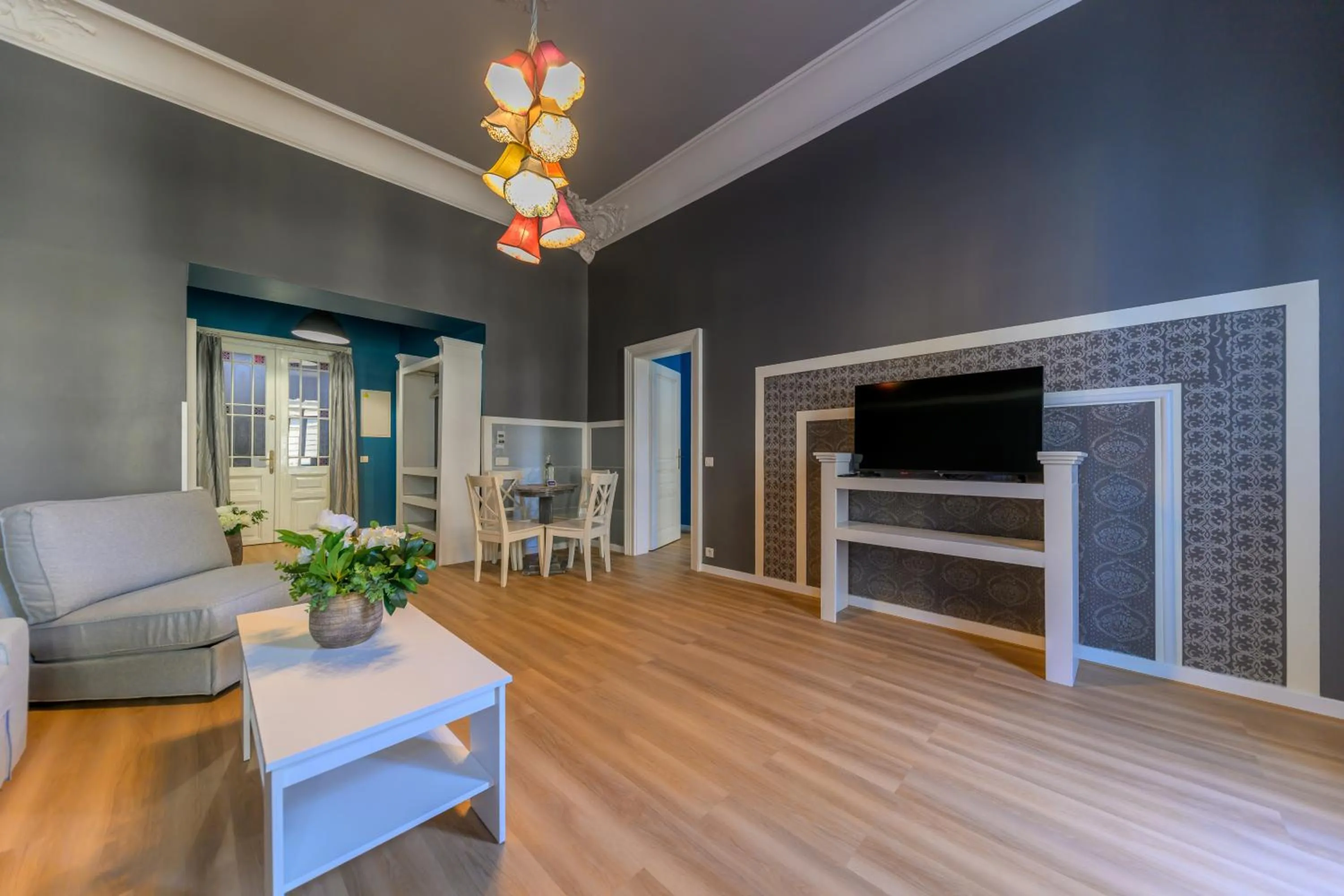 Living room in Royal Prague City Apartments