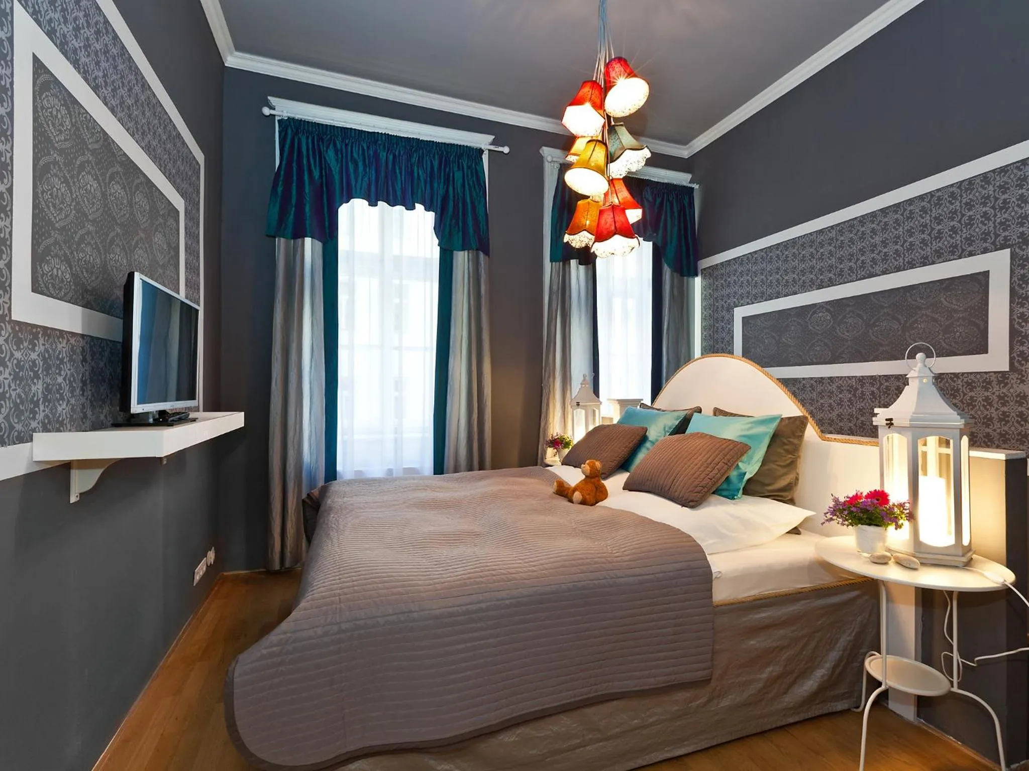 Bedroom, Bed in Royal Prague City Apartments