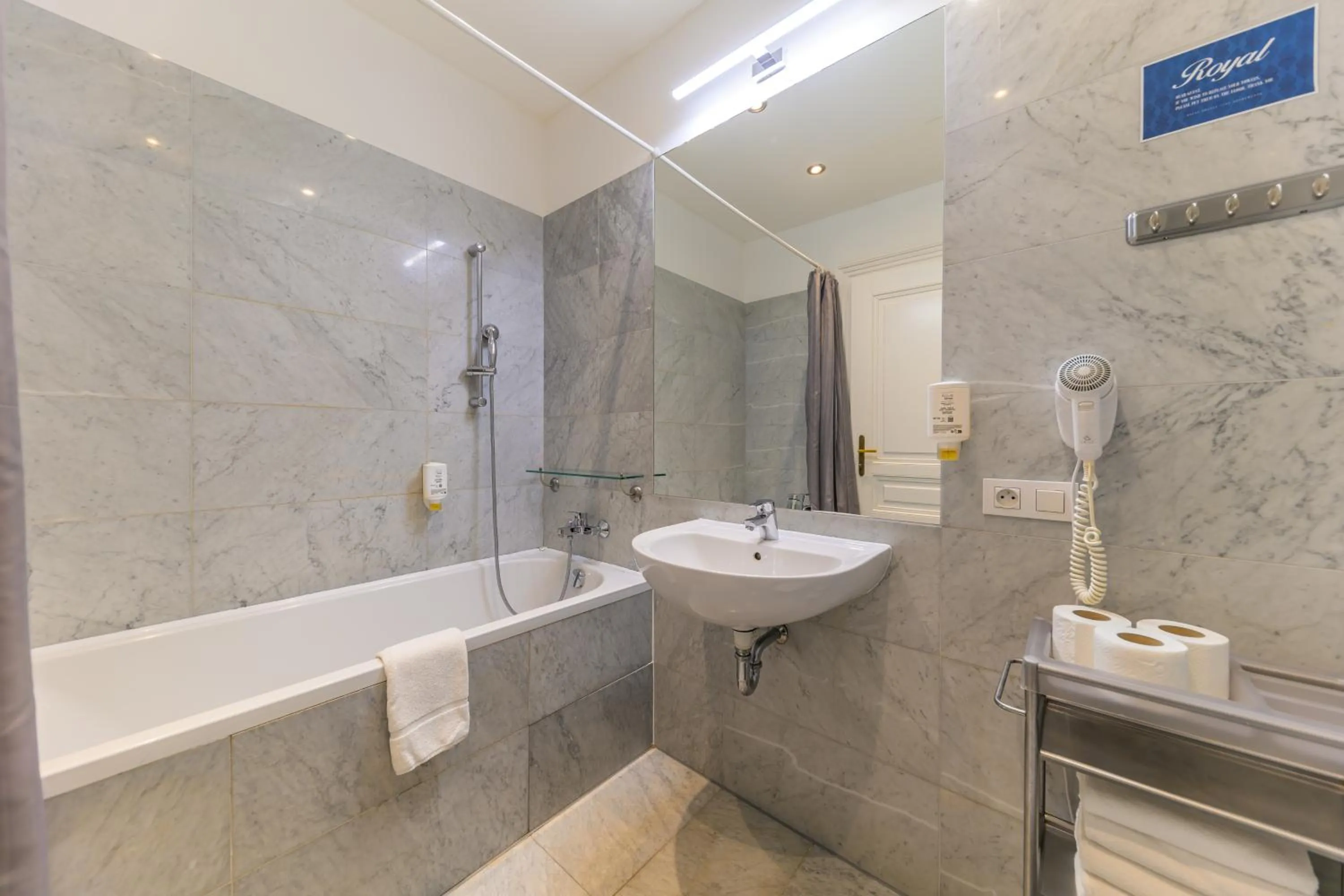 Bathroom in Royal Prague City Apartments