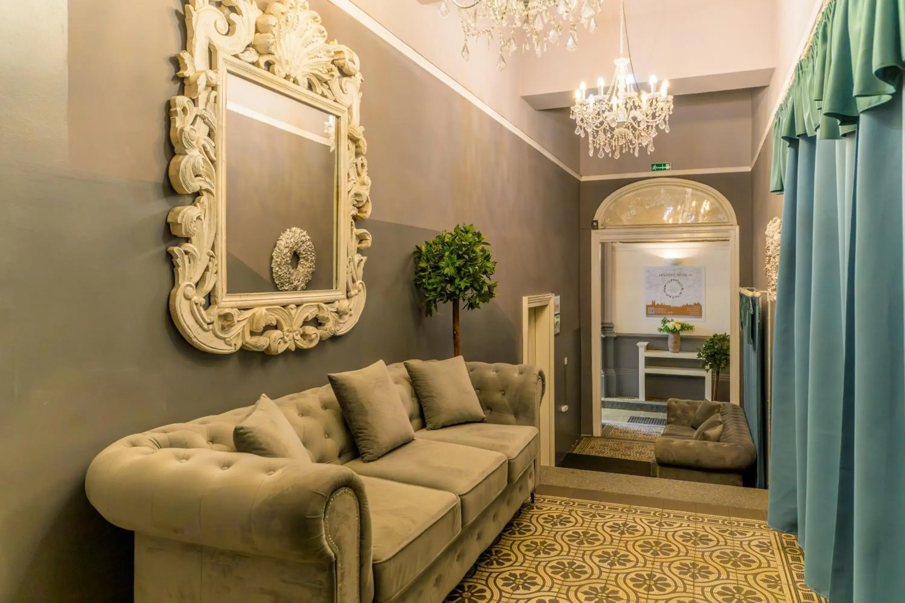 Property building in Royal Prague City Apartments Property building in Royal Prague City Apartments