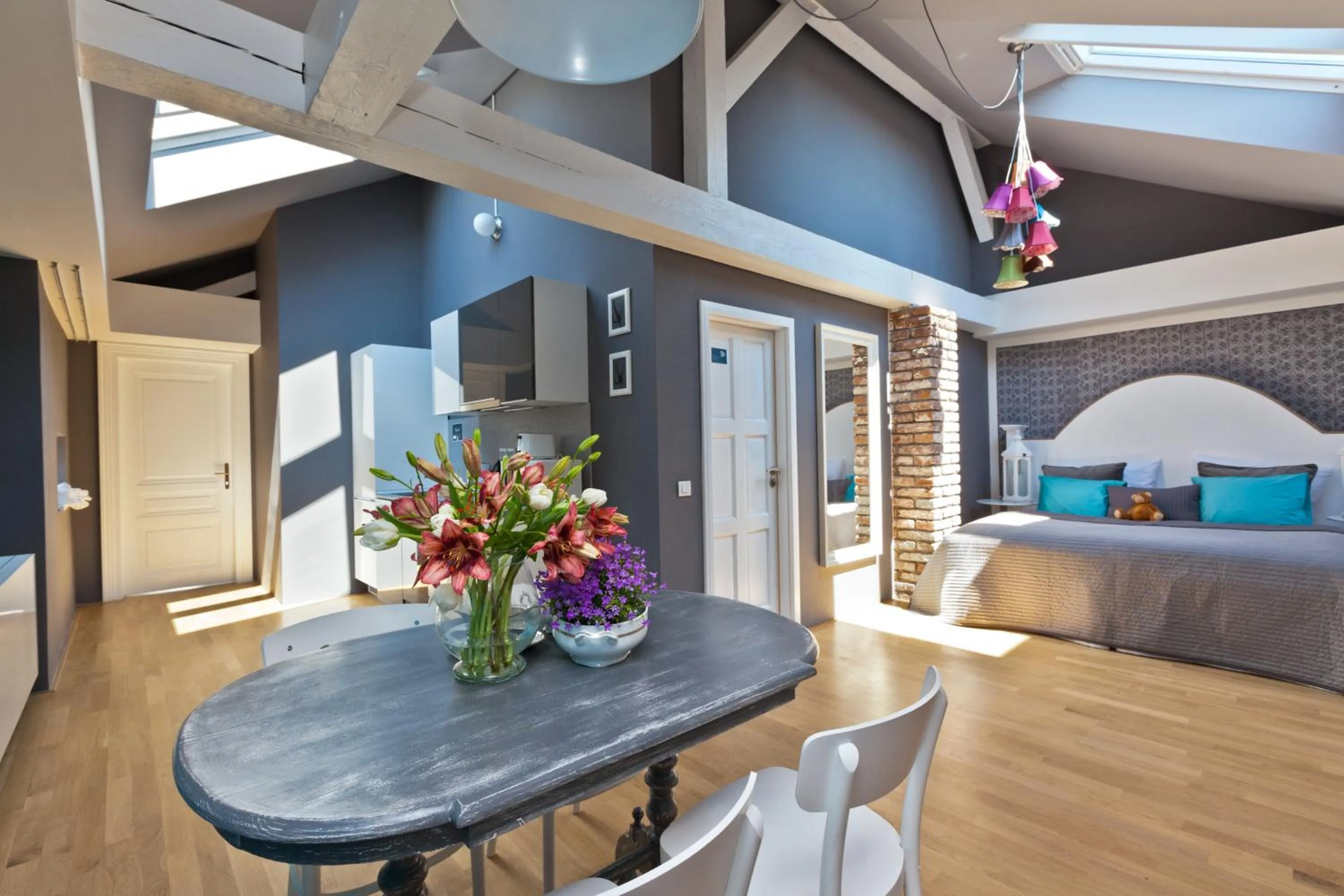 Deluxe Family Two-Bedroom Studio (4 Adults) in Royal Prague City Apartments