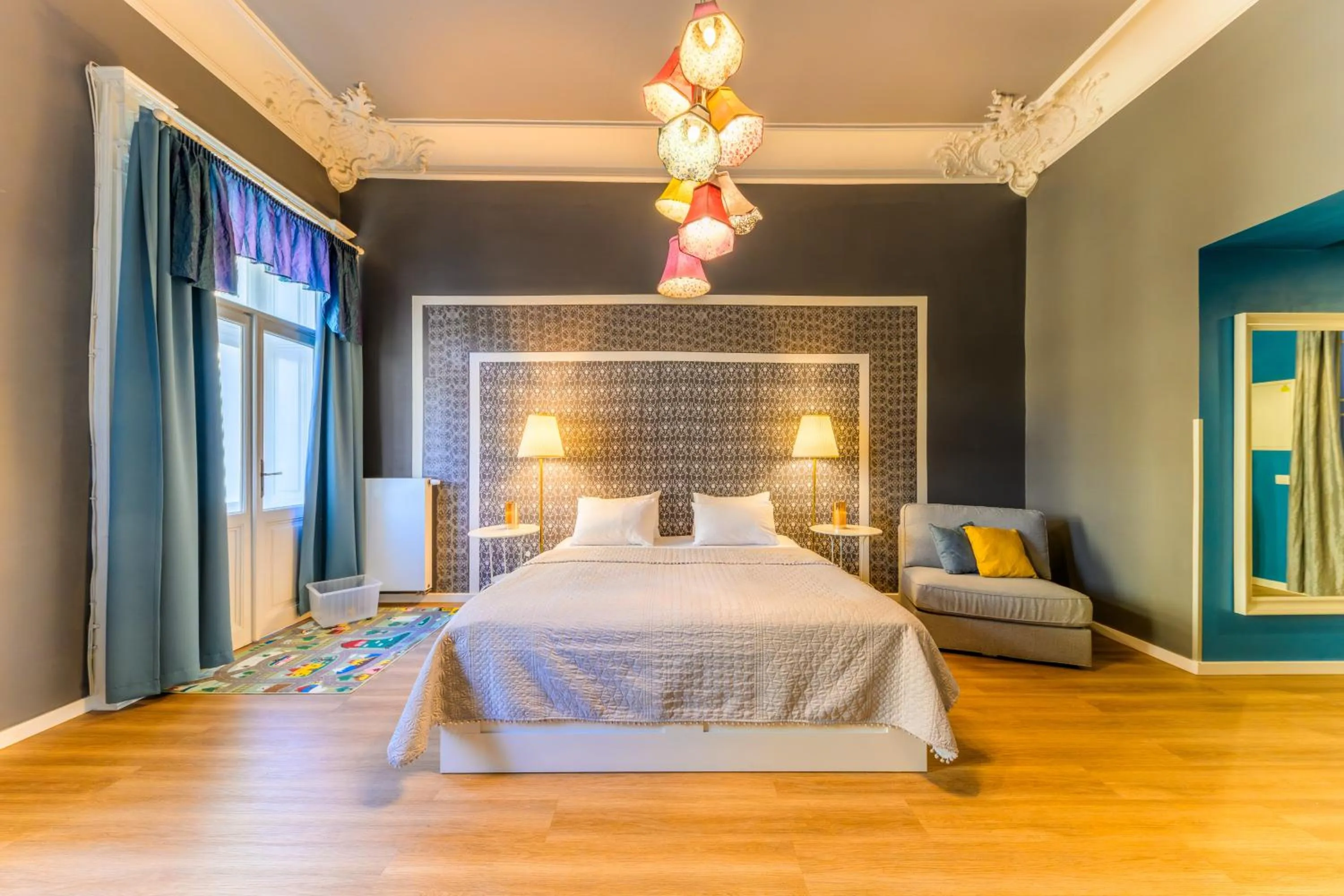 Bedroom, Bed in Royal Prague City Apartments