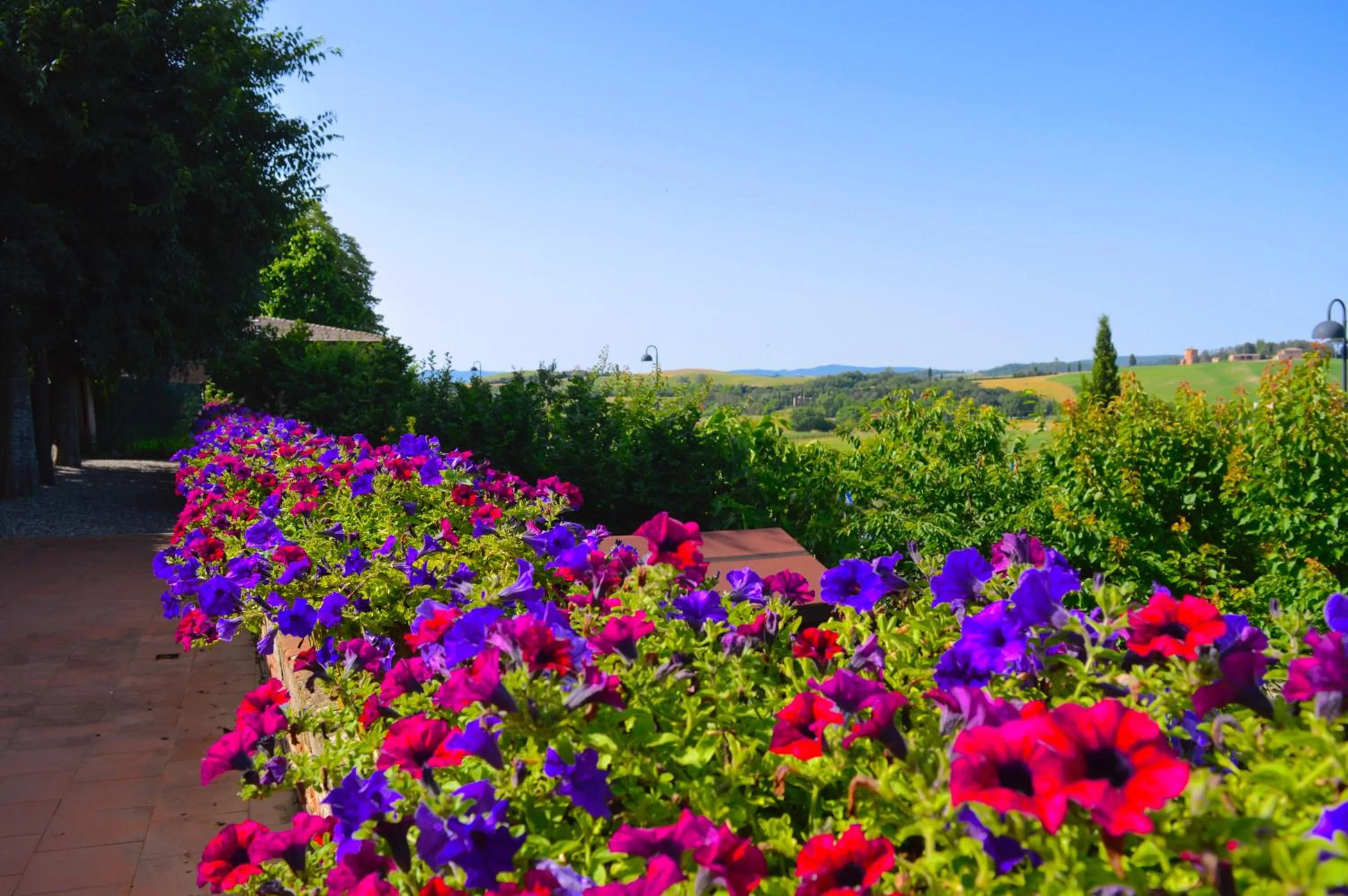 Garden view in Hotel Ristorante Borgo Antico