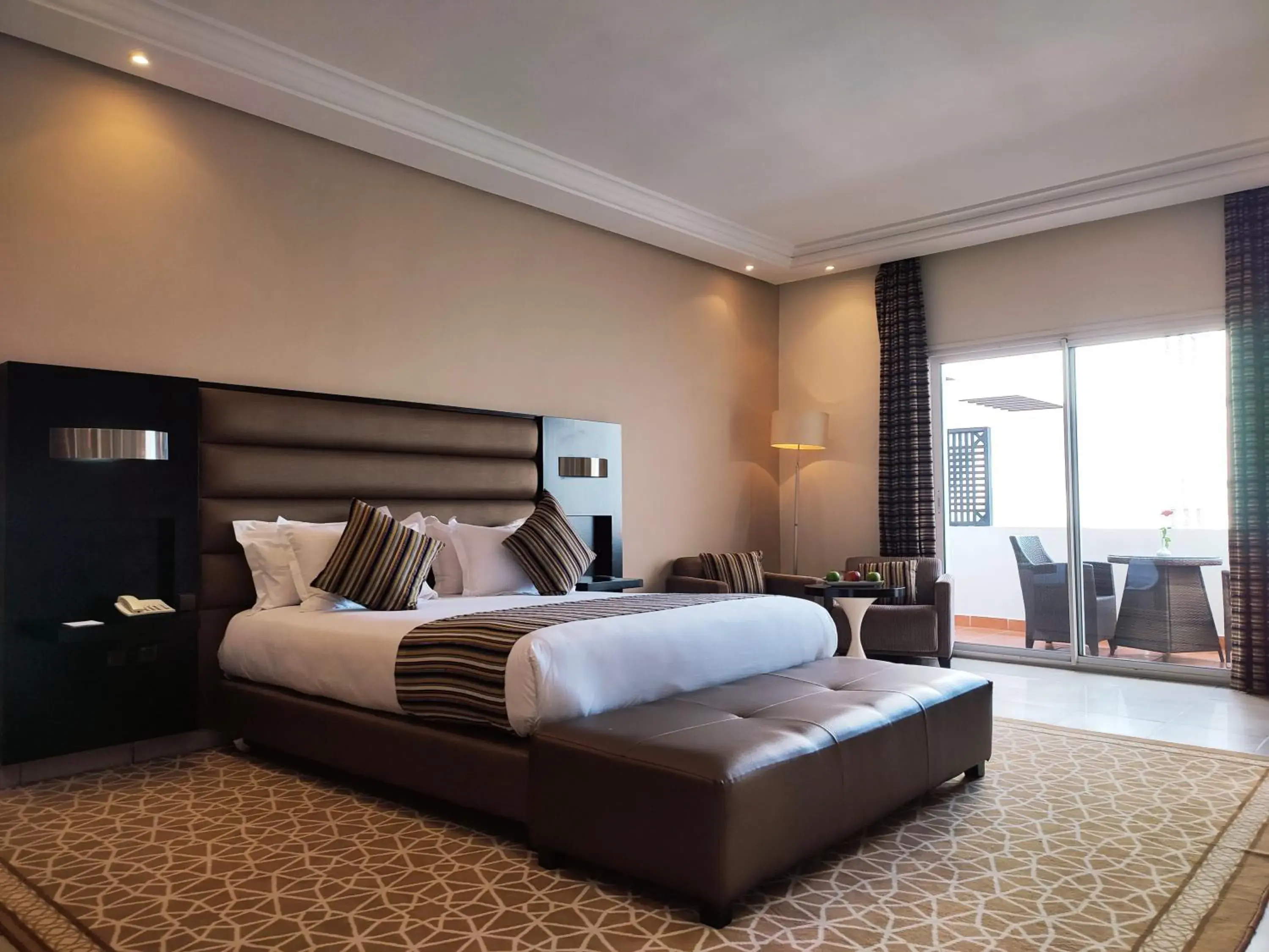 Photo of the whole room in Hotel Andalucia Tangier Photo of the whole room in Hotel Andalucia Tangier