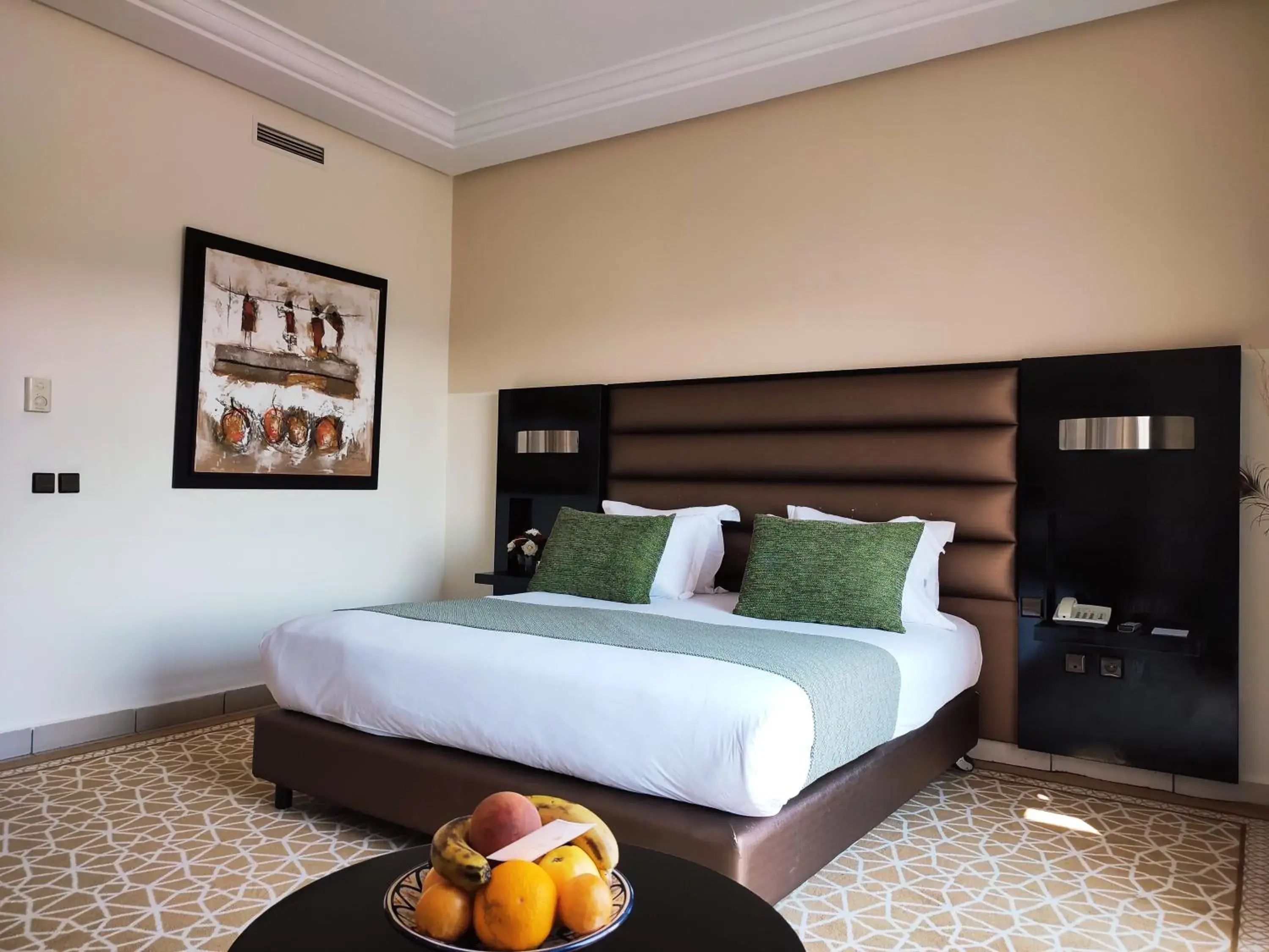 Photo of the whole room in Hotel Andalucia Tangier Photo of the whole room in Hotel Andalucia Tangier