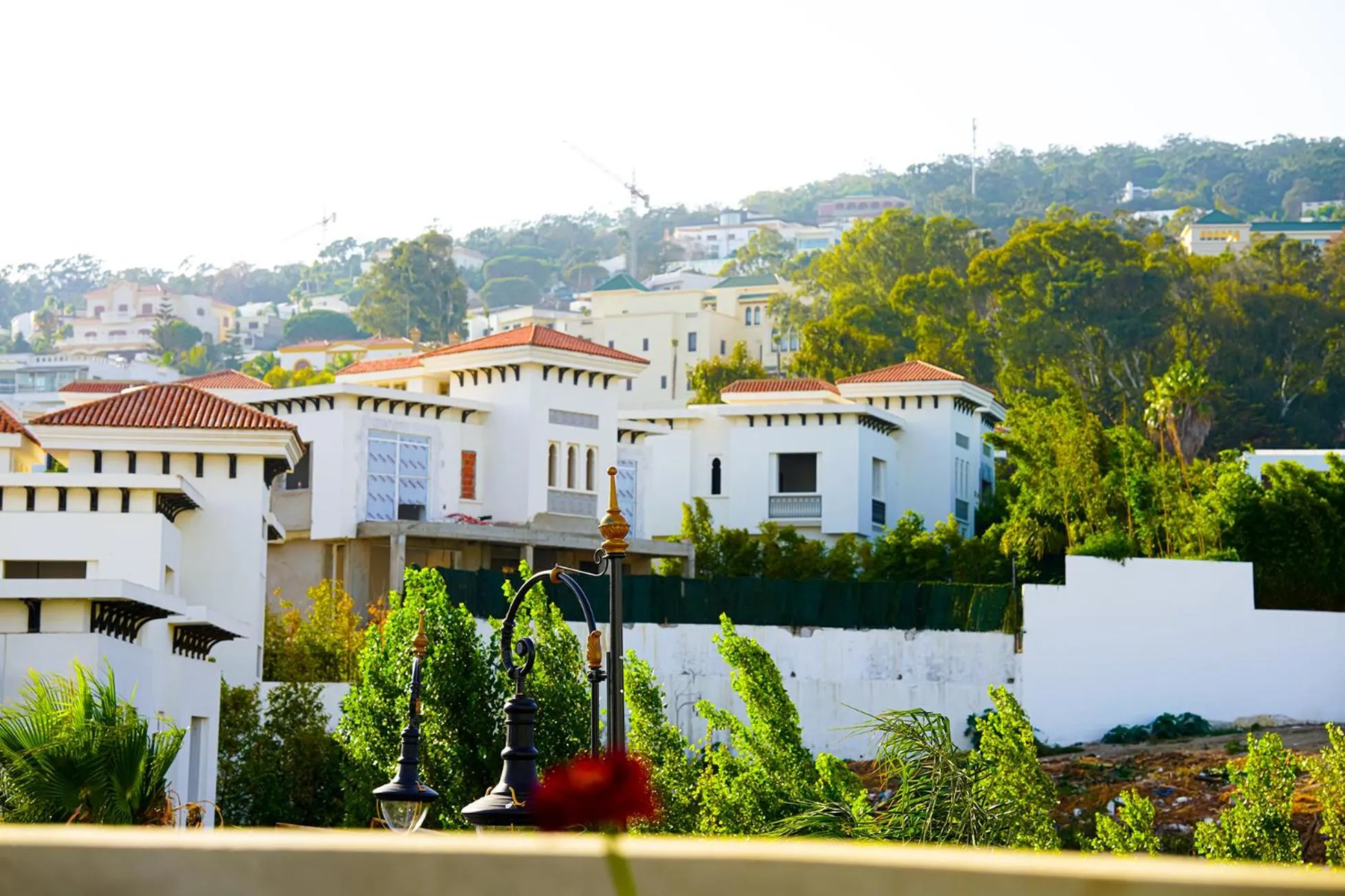 Balcony/Terrace in Hotel Andalucia Tangier