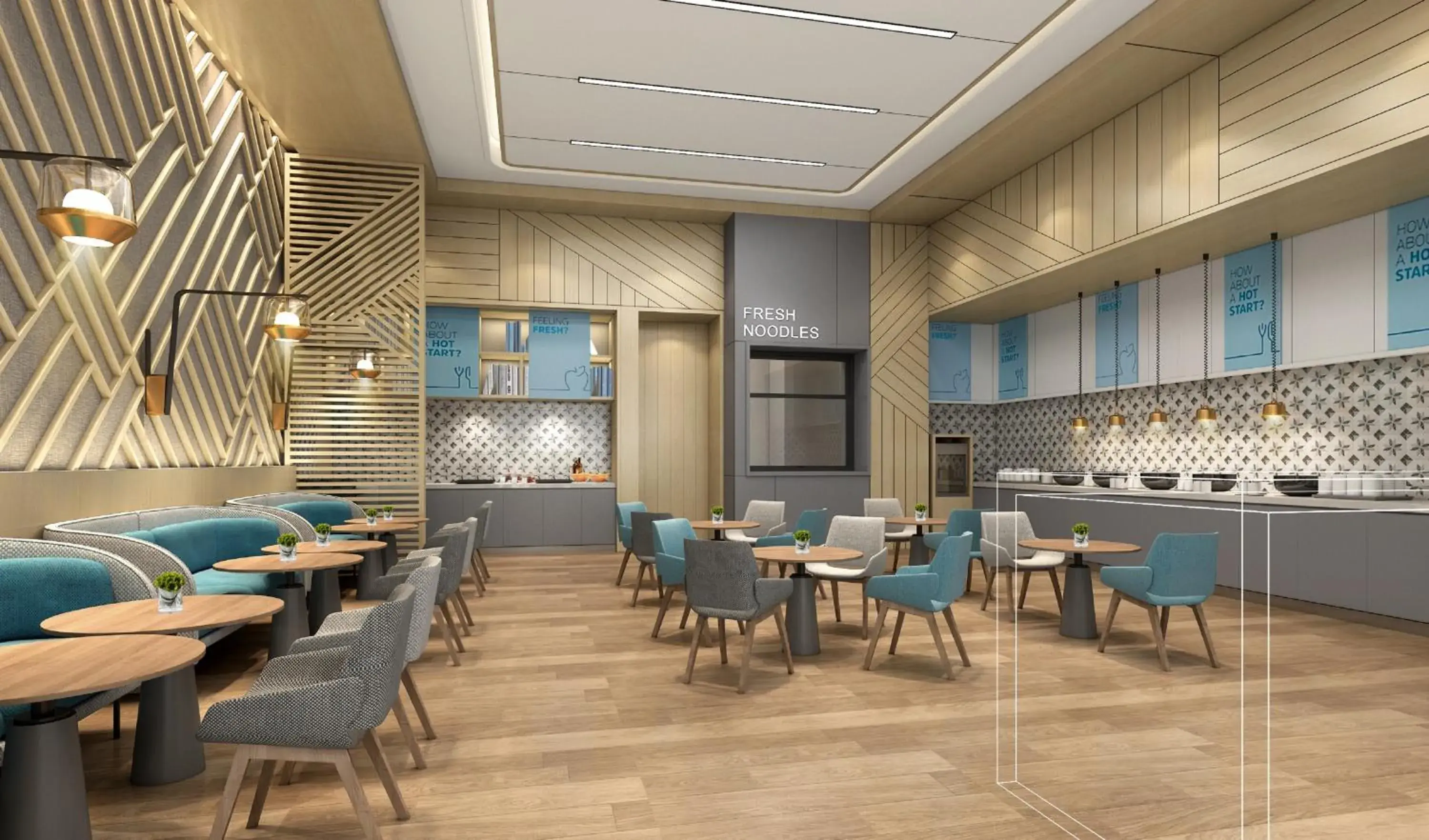 Restaurant/places to eat in Holiday Inn Express Lanzhou New Area by IHG Restaurant/places to eat in Holiday Inn Express Lanzhou New Area by IHG