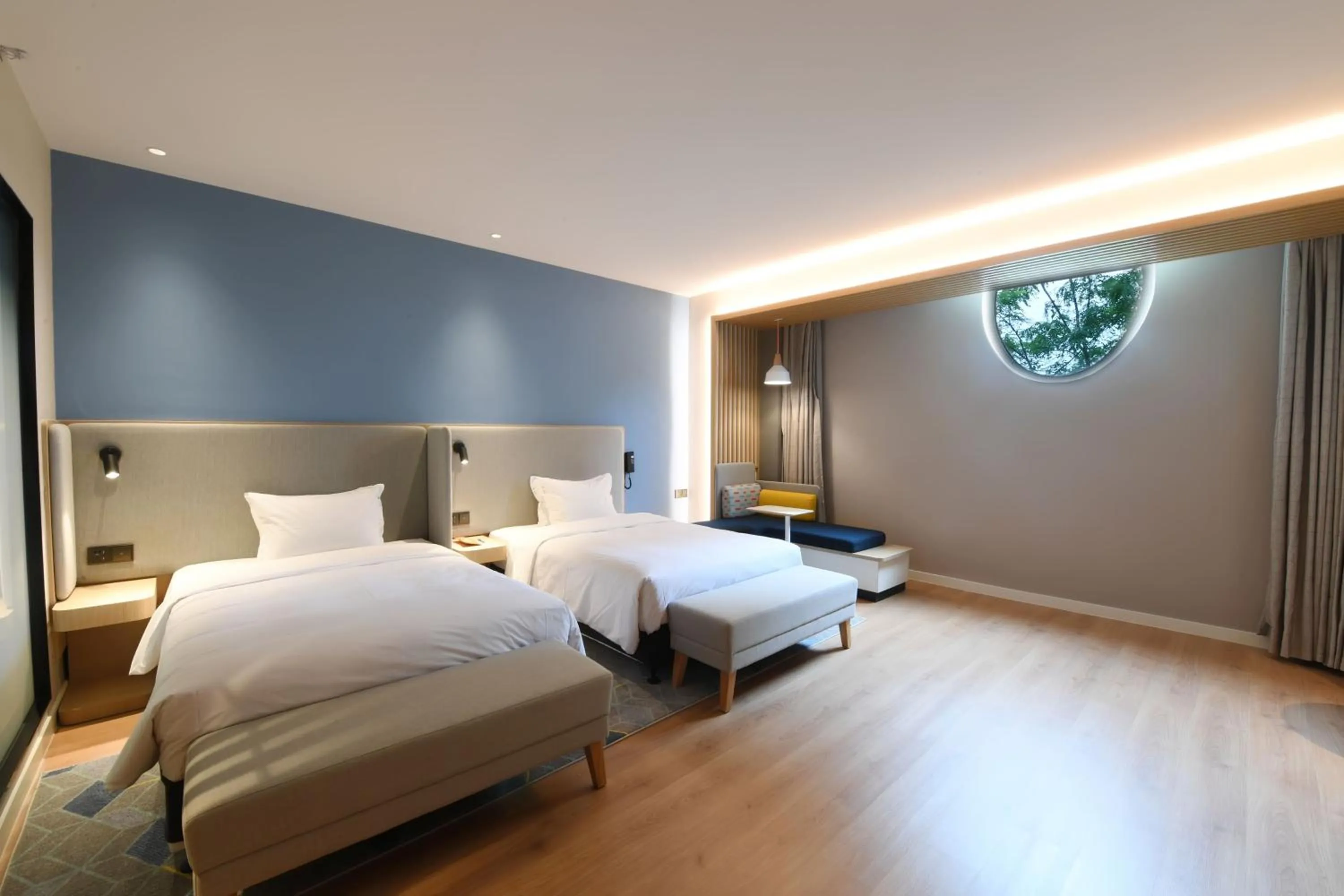 Bed in Holiday Inn Express Tianjin Binhai by IHG