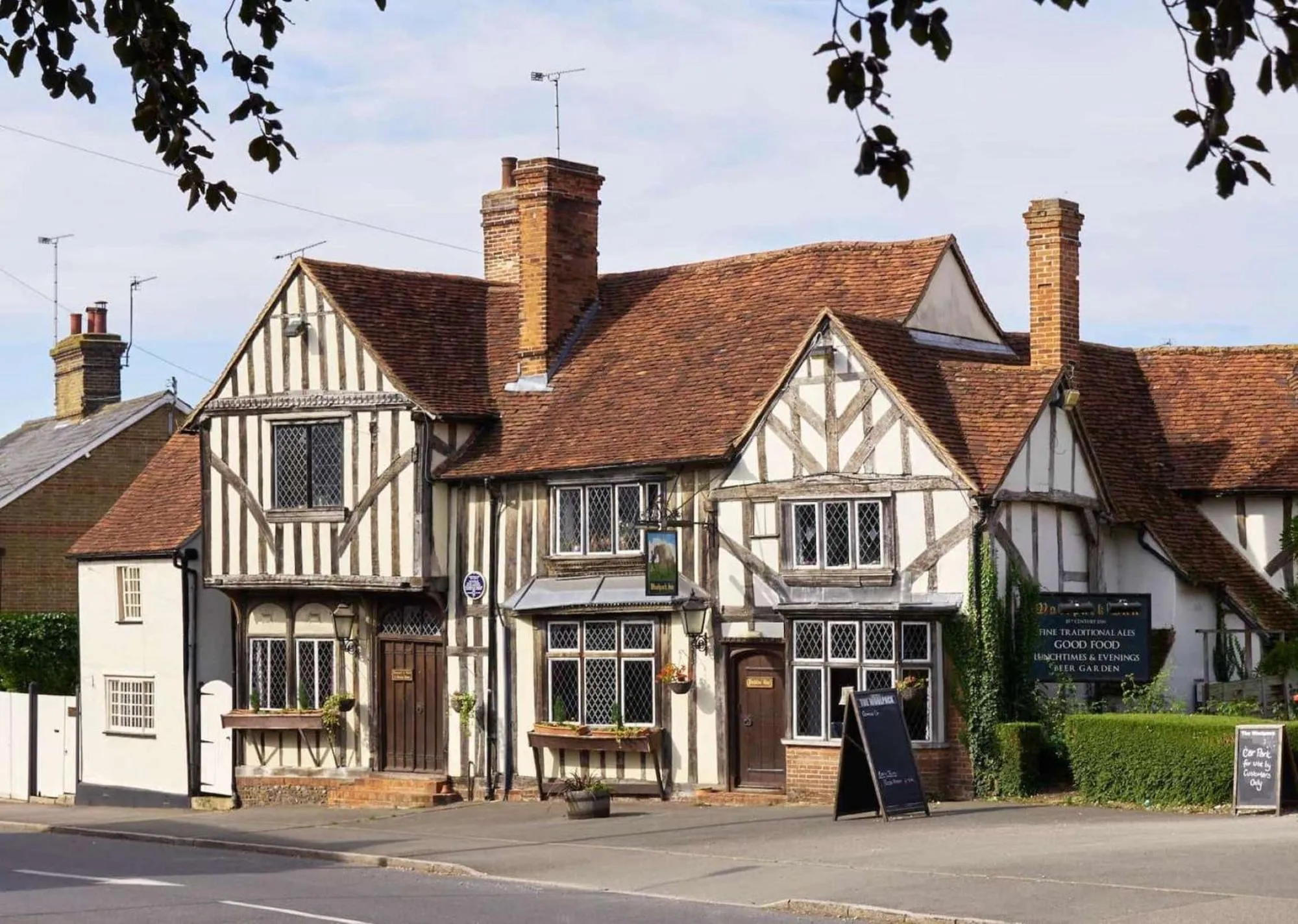 Property building in The Woolpack Inn