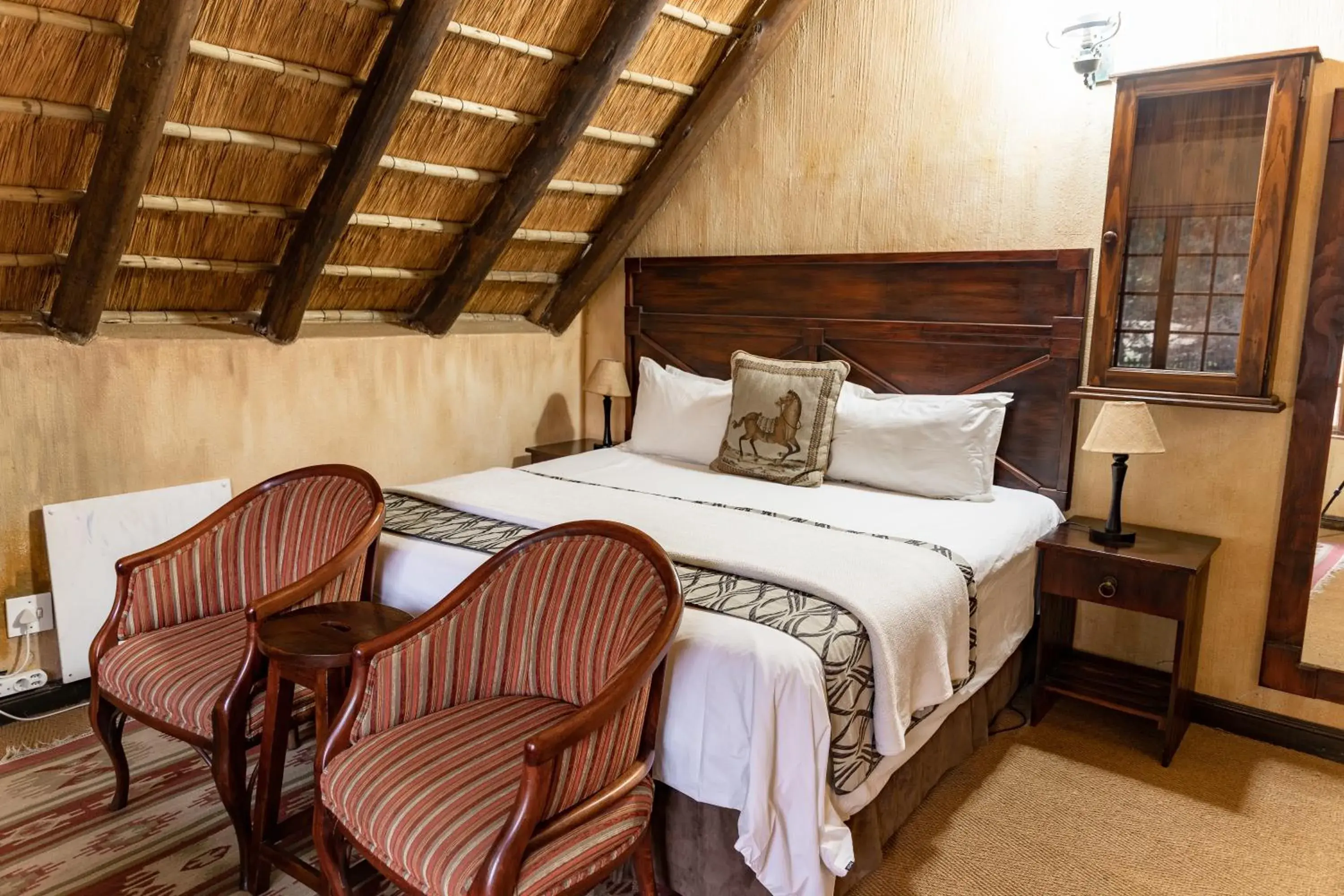 Deluxe Double or Twin Room with Garden View in Hotel Nomad Belvedere Lodge Deluxe Double or Twin Room with Garden View in Hotel Nomad Belvedere Lodge