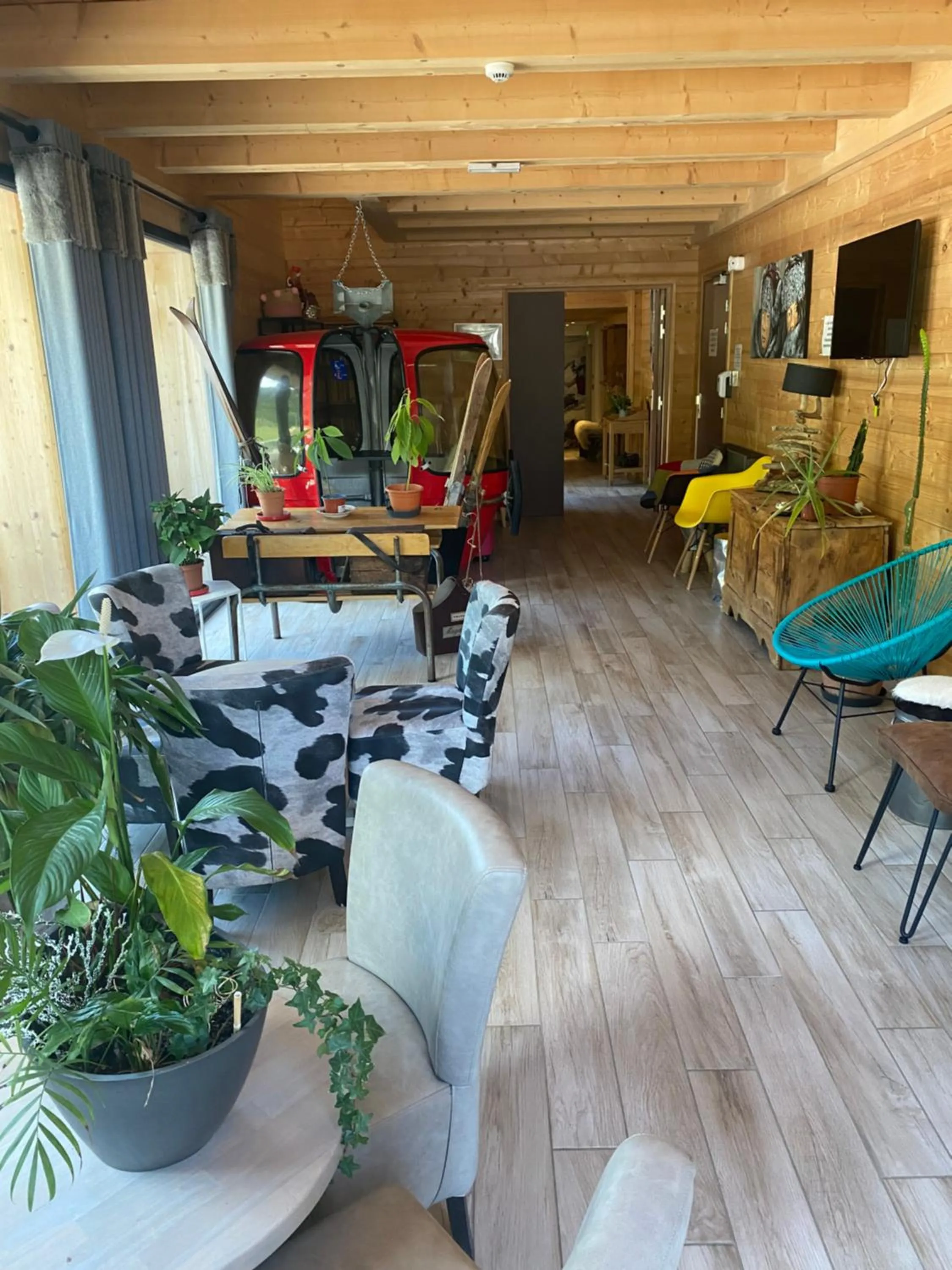 Living room in Le Schuss