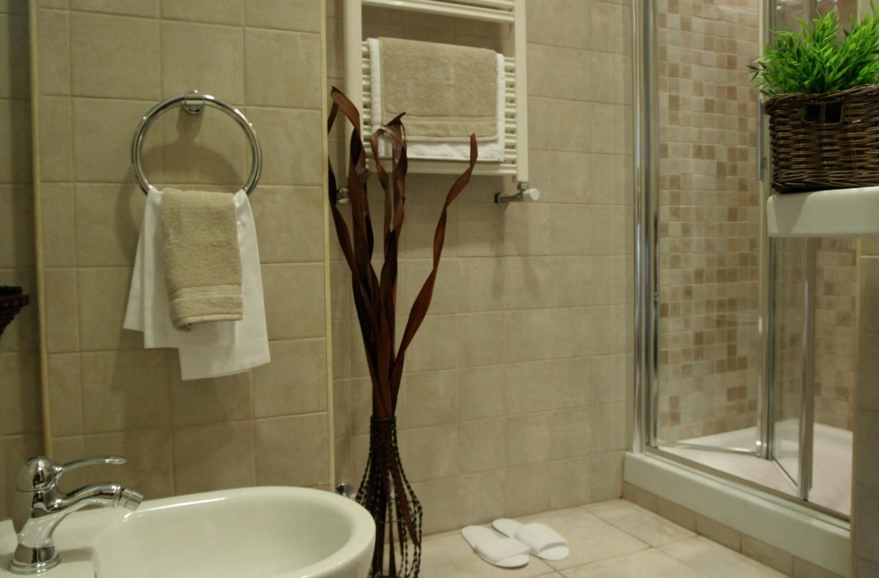 Shower in Hotel Latinum