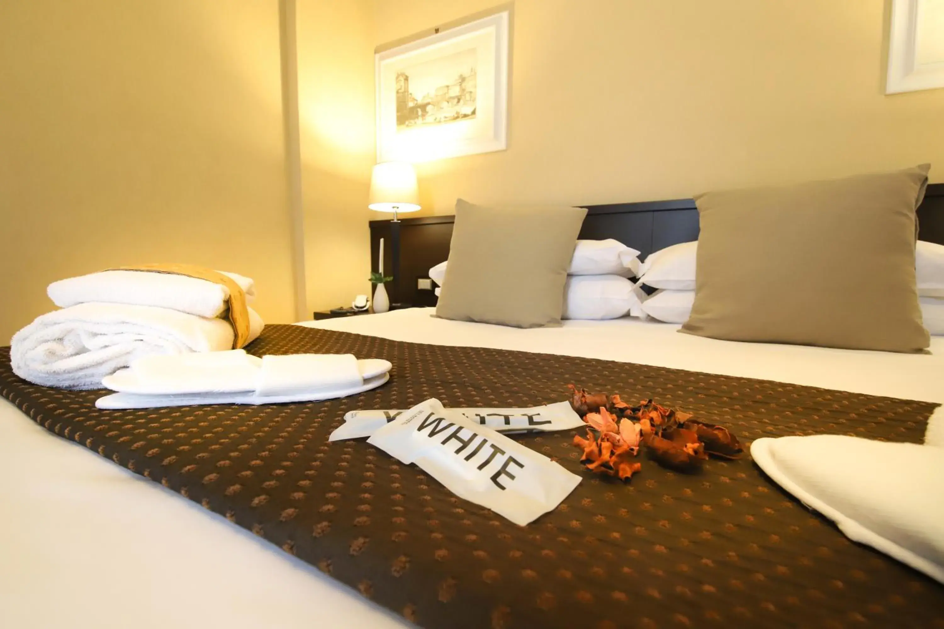 Bed in Hotel Latinum Bed in Hotel Latinum