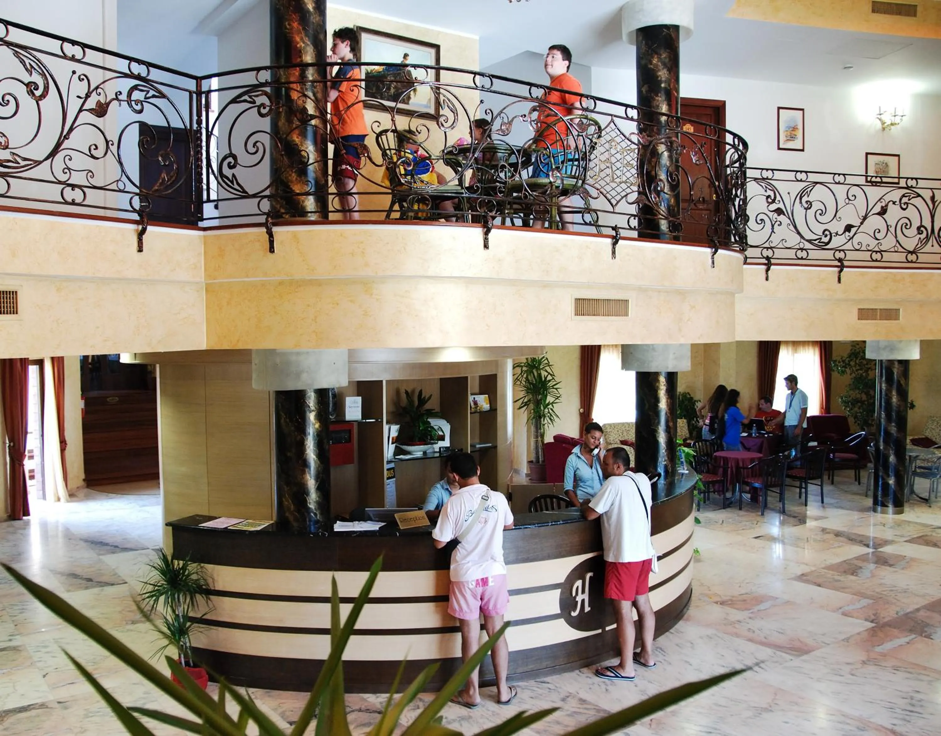 Lobby or reception in Corte dei Greci Resort & Spa