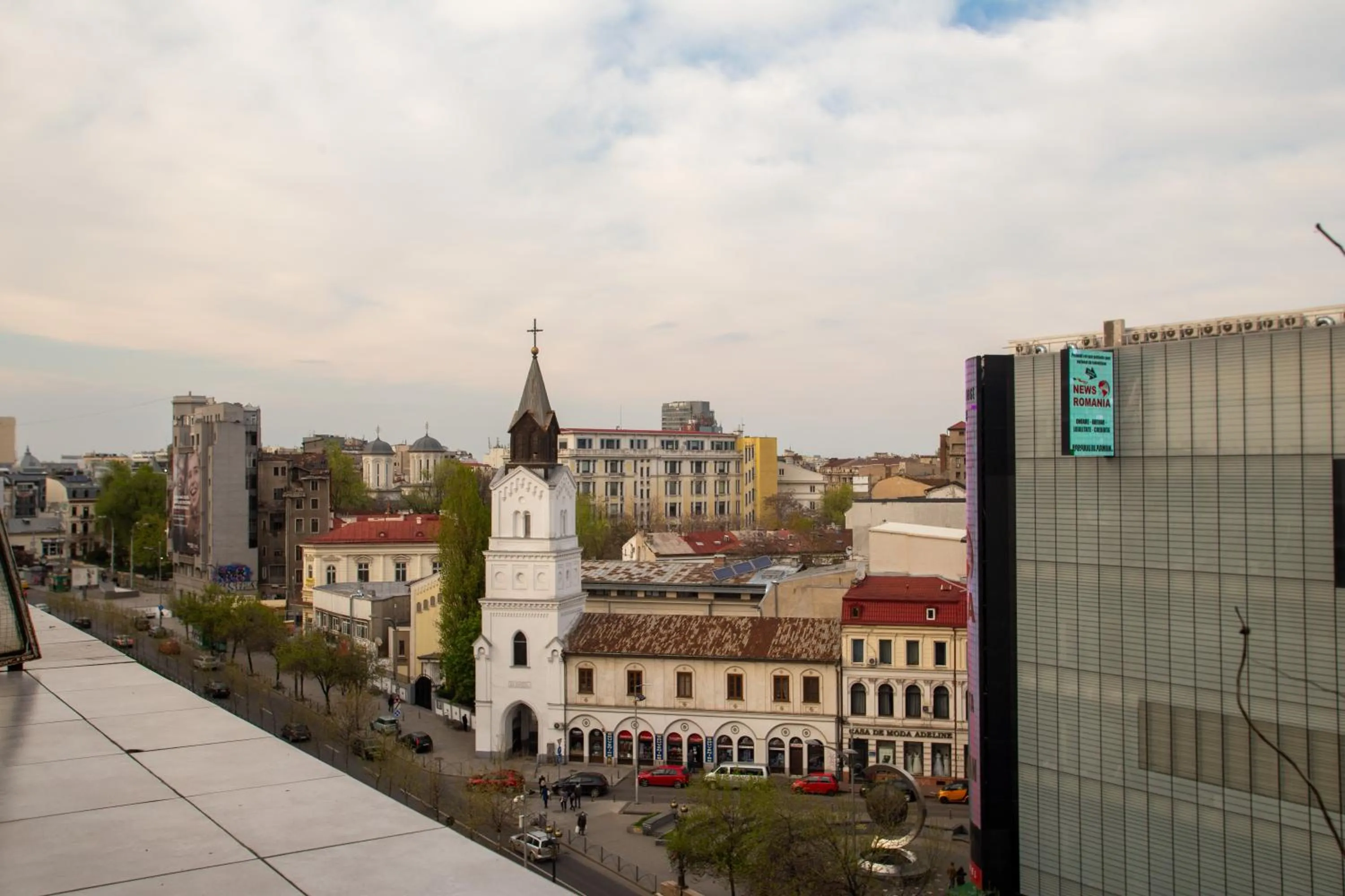 City view in Amo Bucharest