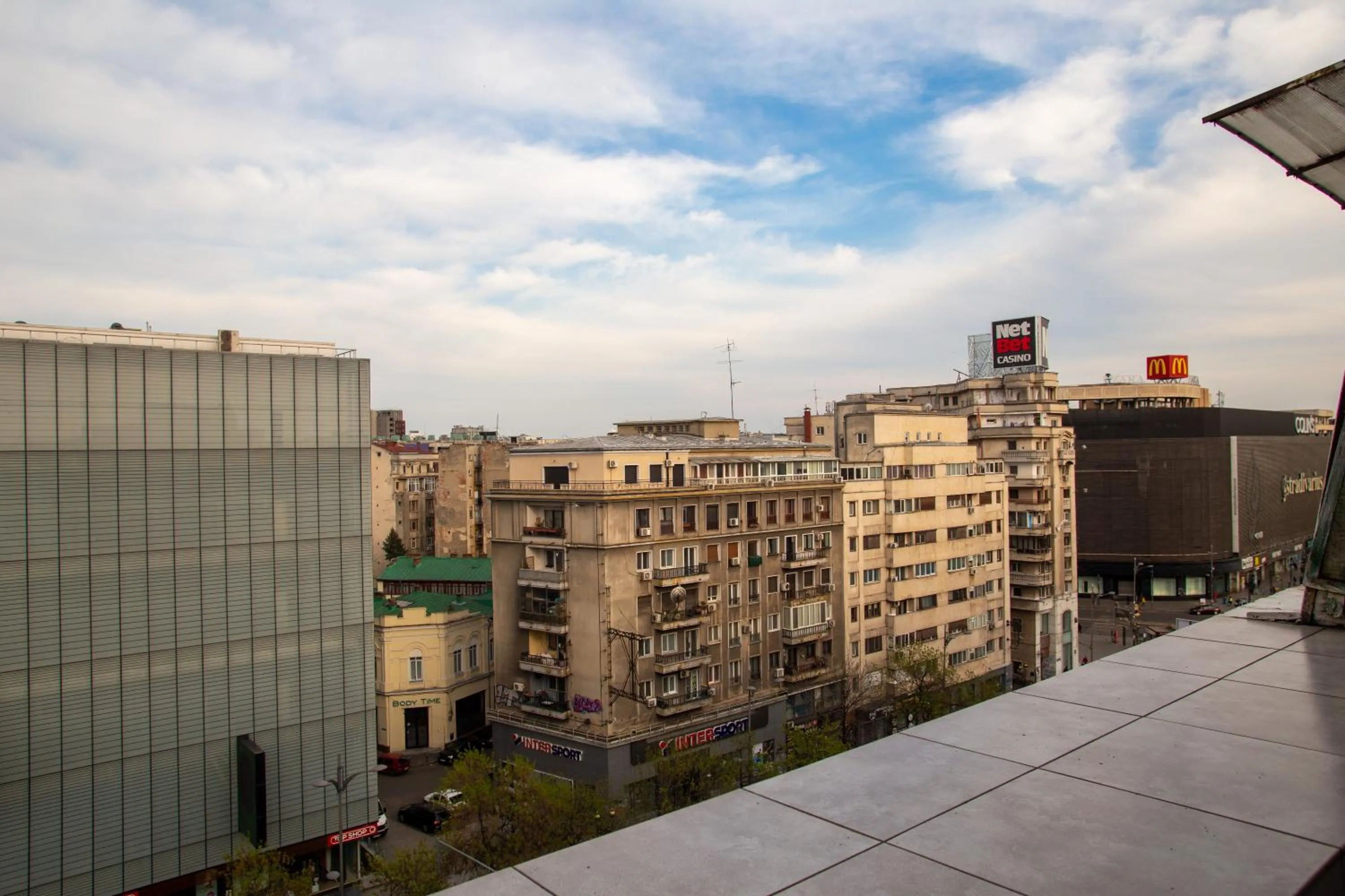 City view in Amo Bucharest