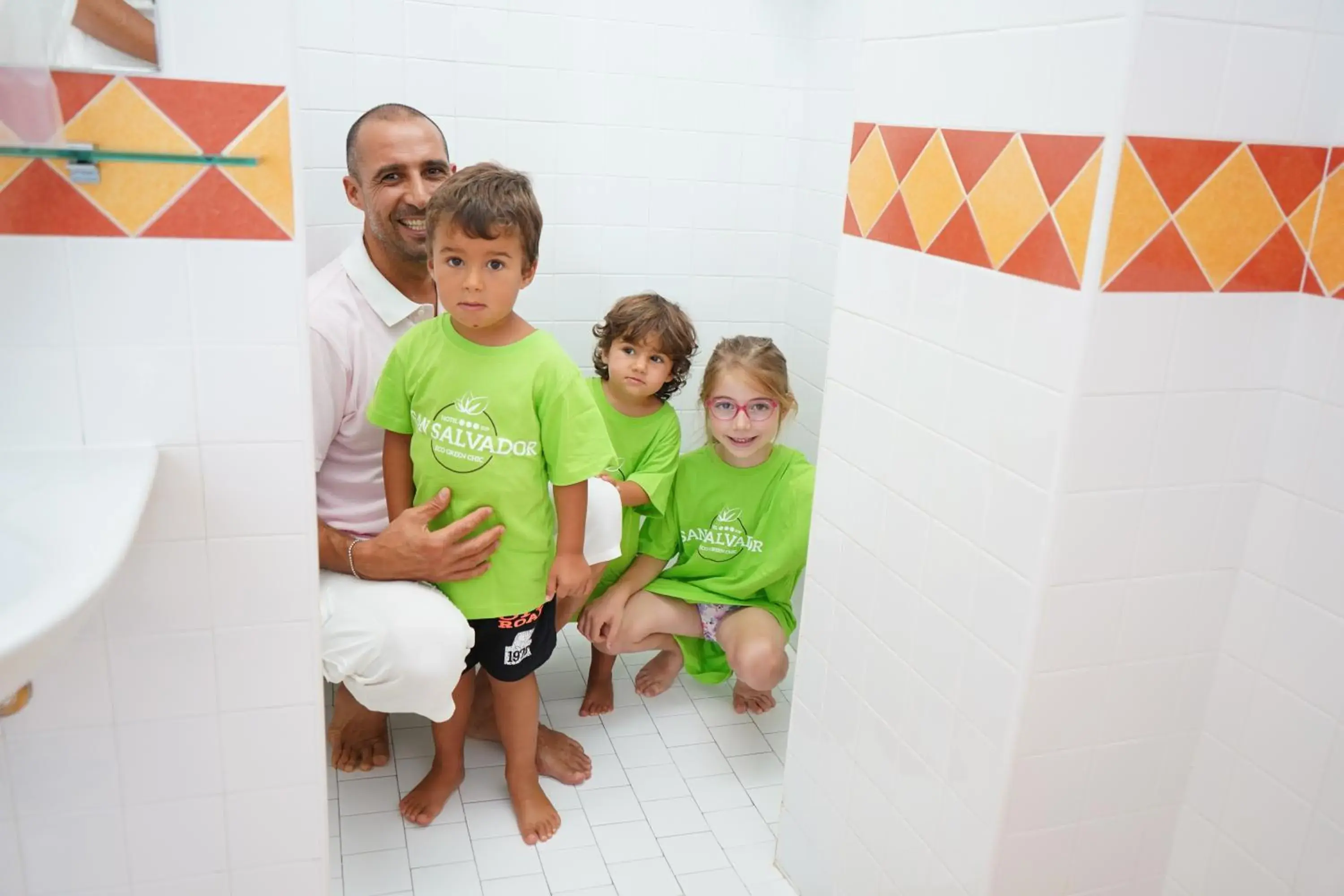 Family in Hotel San Salvador