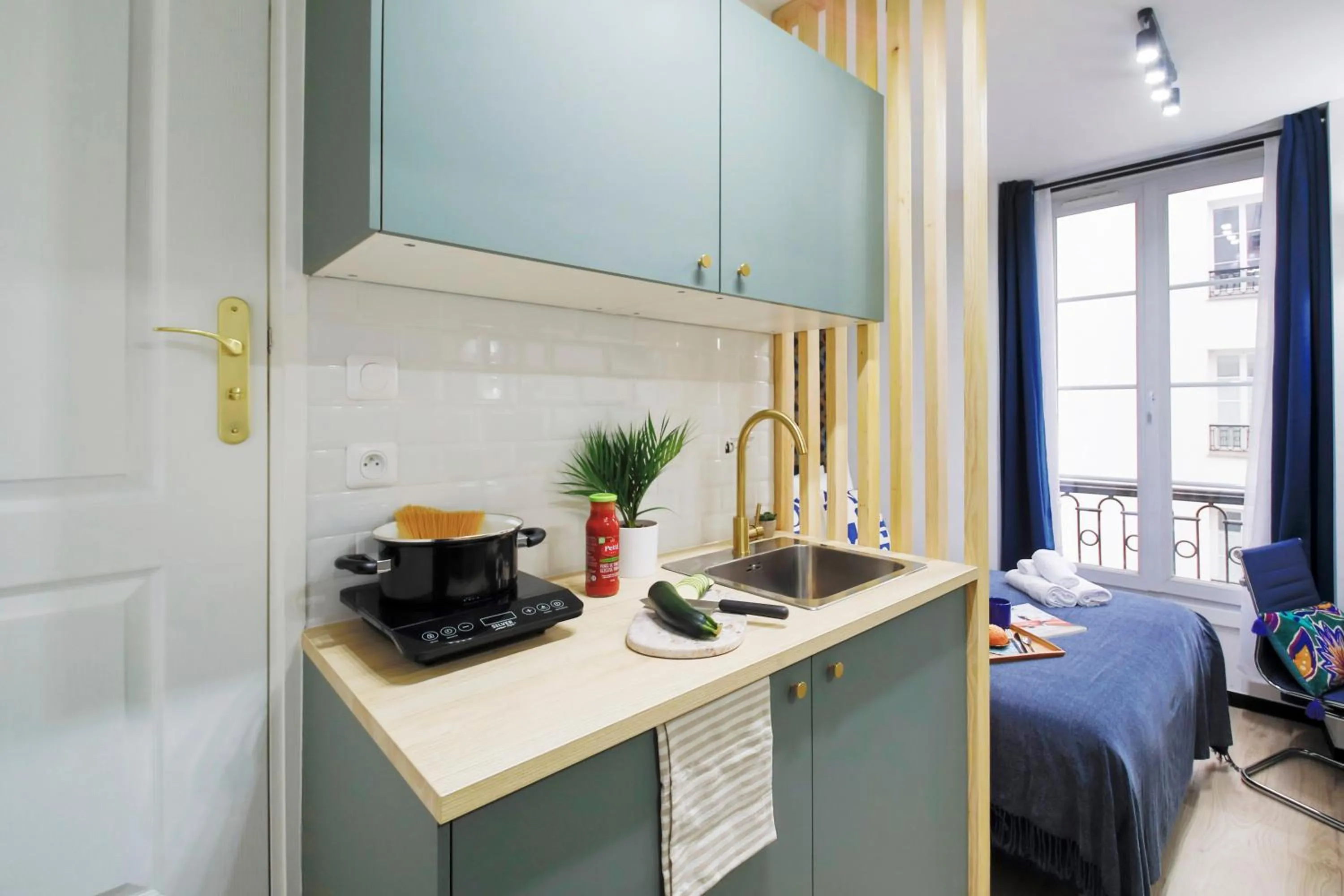 Kitchen or kitchenette in WS Opéra - Laffitte