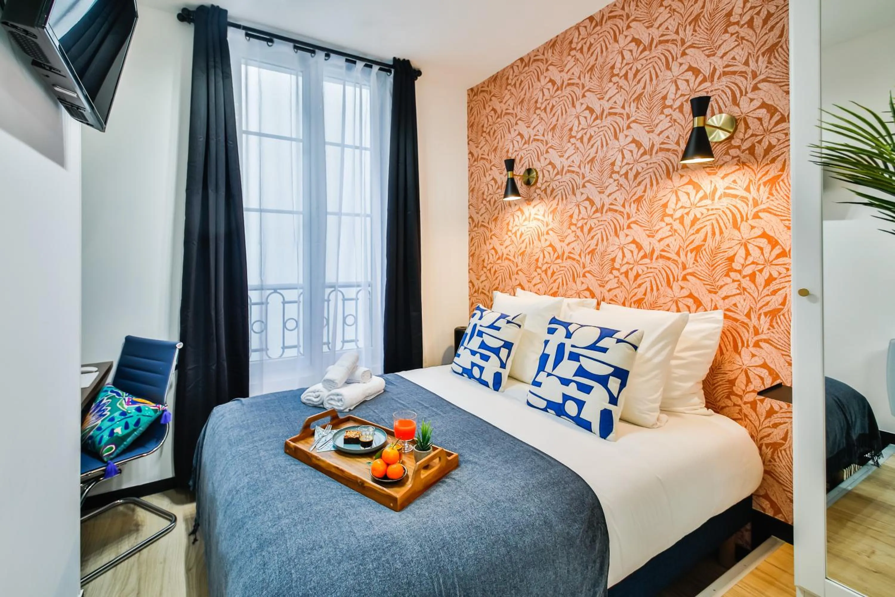 Bedroom, Bed in WS Opéra - Laffitte