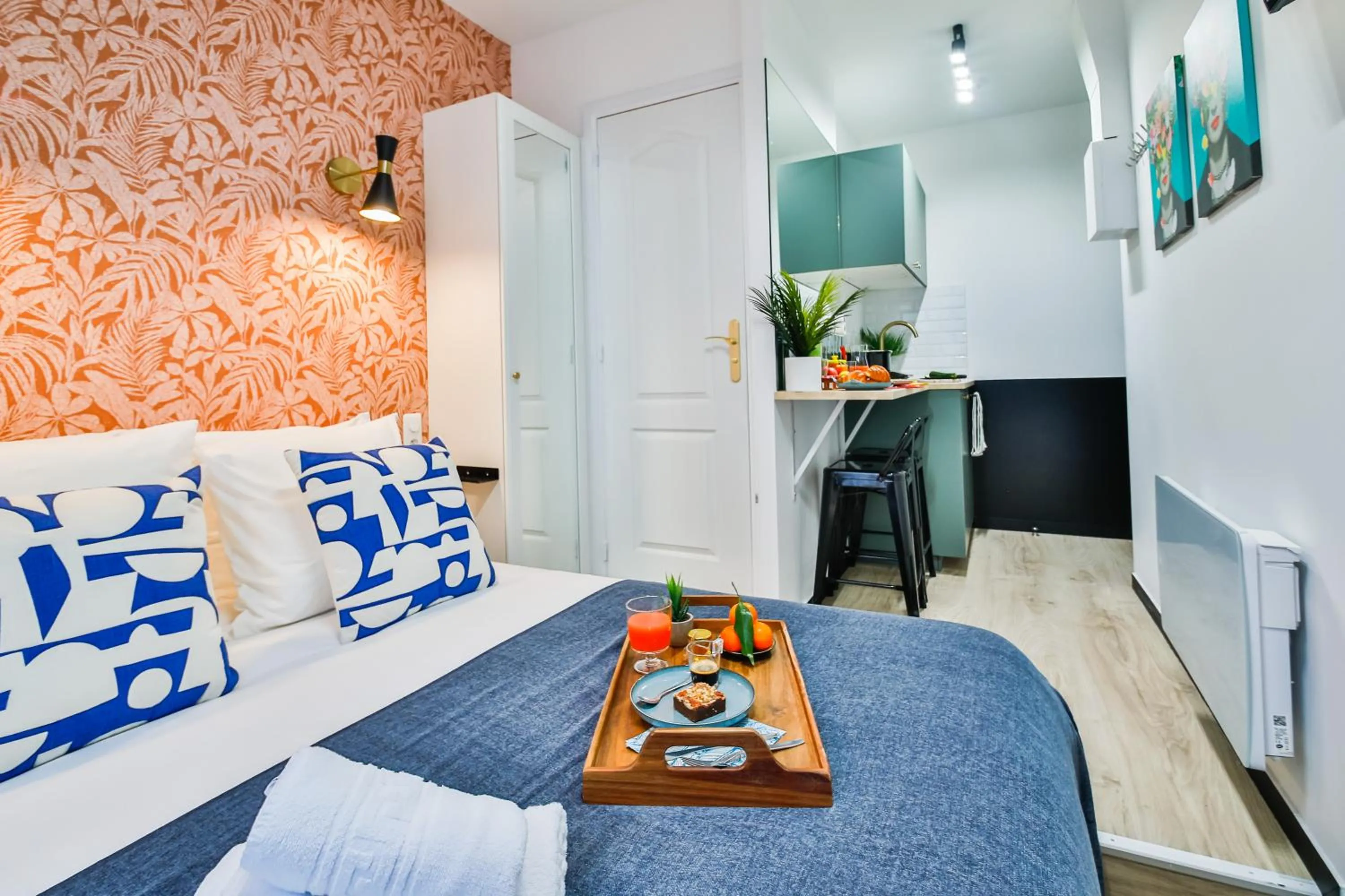 Bedroom, Bed in WS Opéra - Laffitte