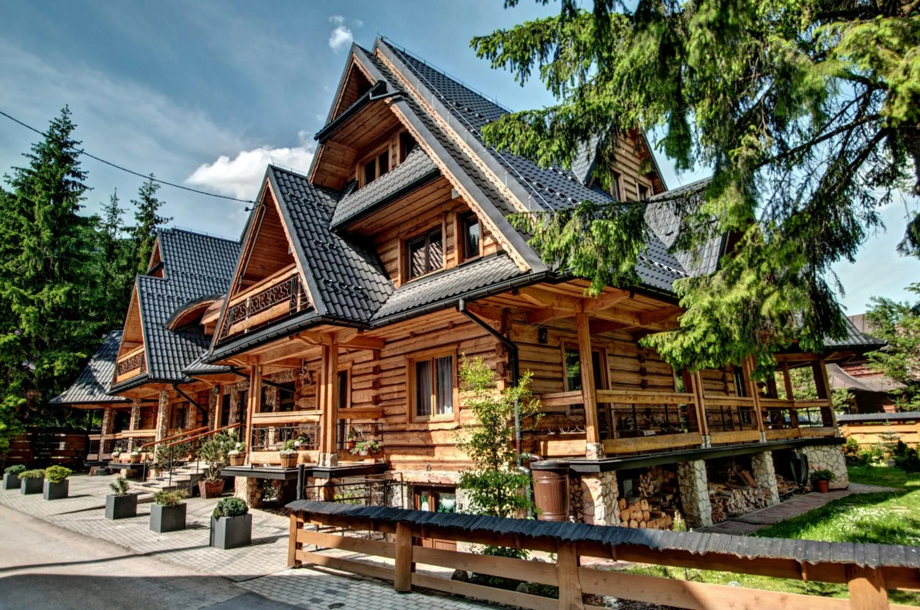 Property building in Magnat Inn Sauna & Relax