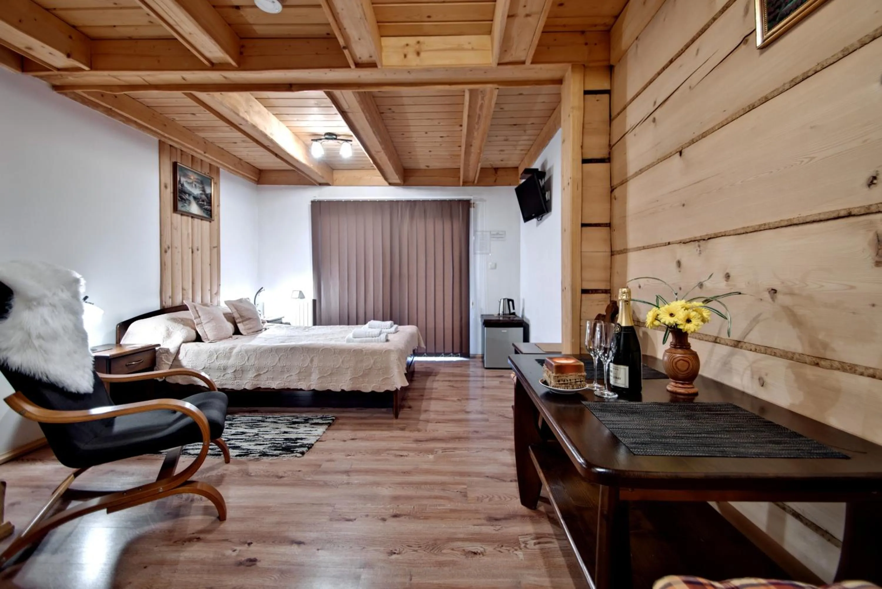 Bedroom, Bed in Magnat Inn Sauna & Relax