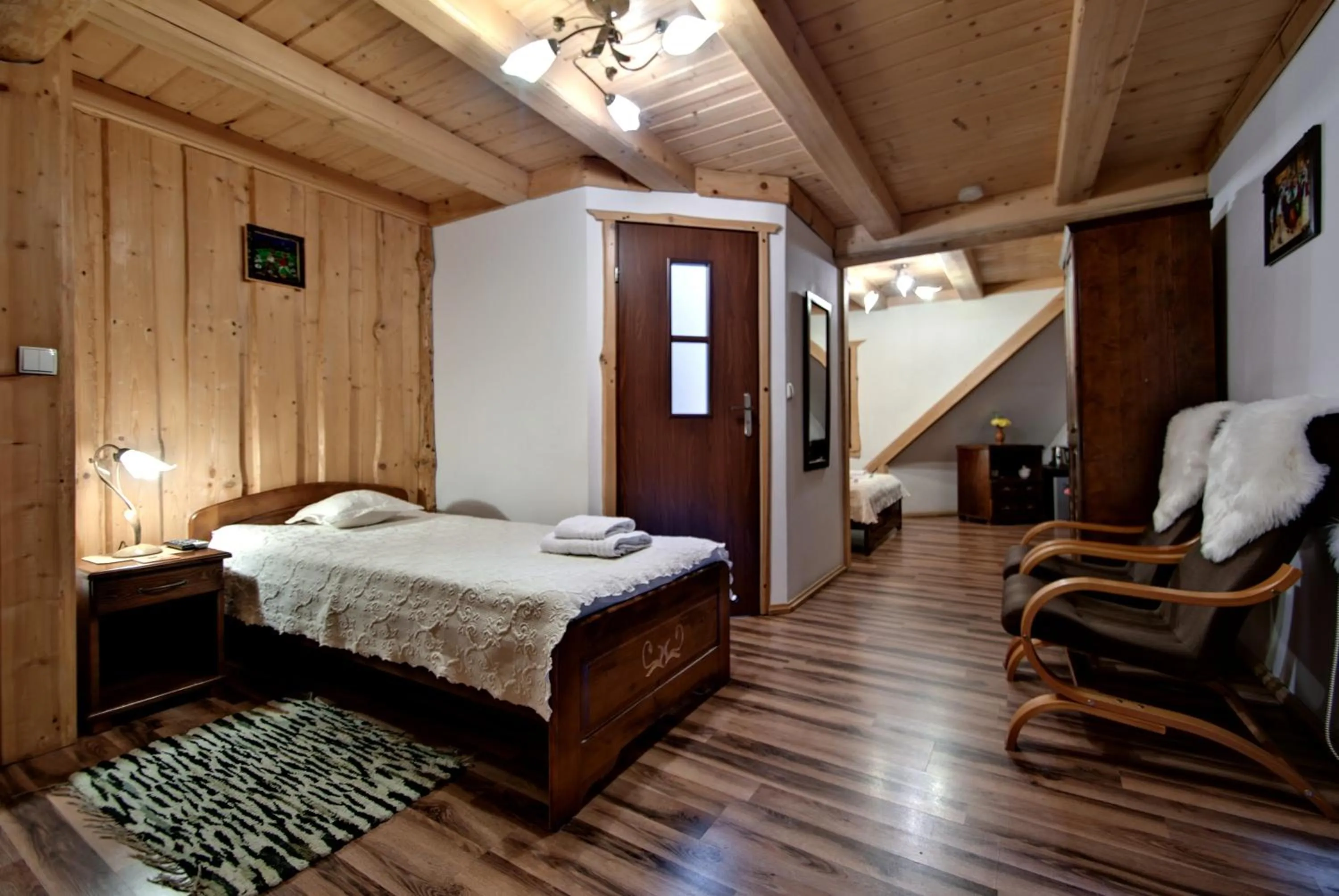 Bedroom, Bed in Magnat Inn Sauna & Relax