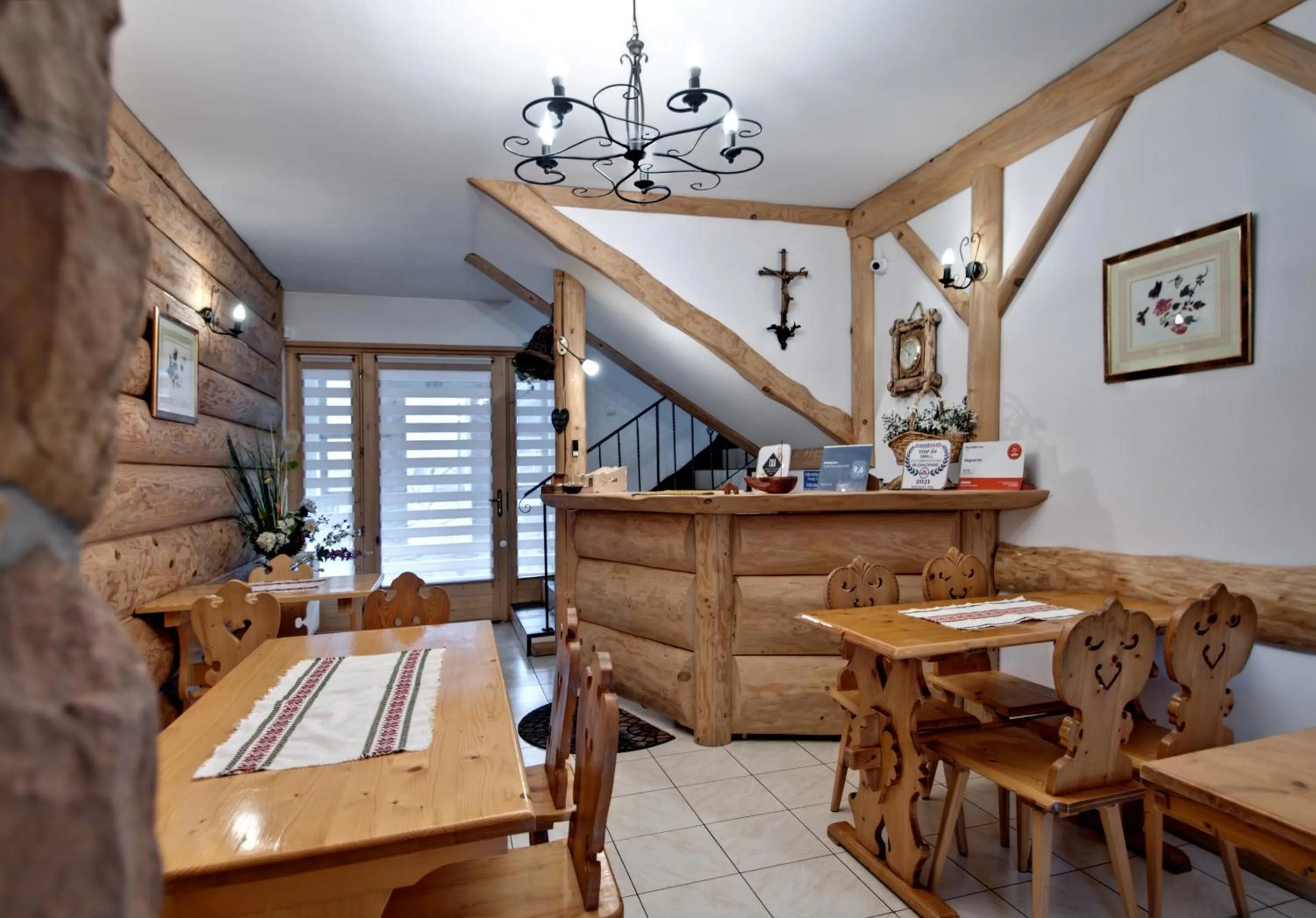 Lobby or reception in Magnat Inn Sauna & Relax