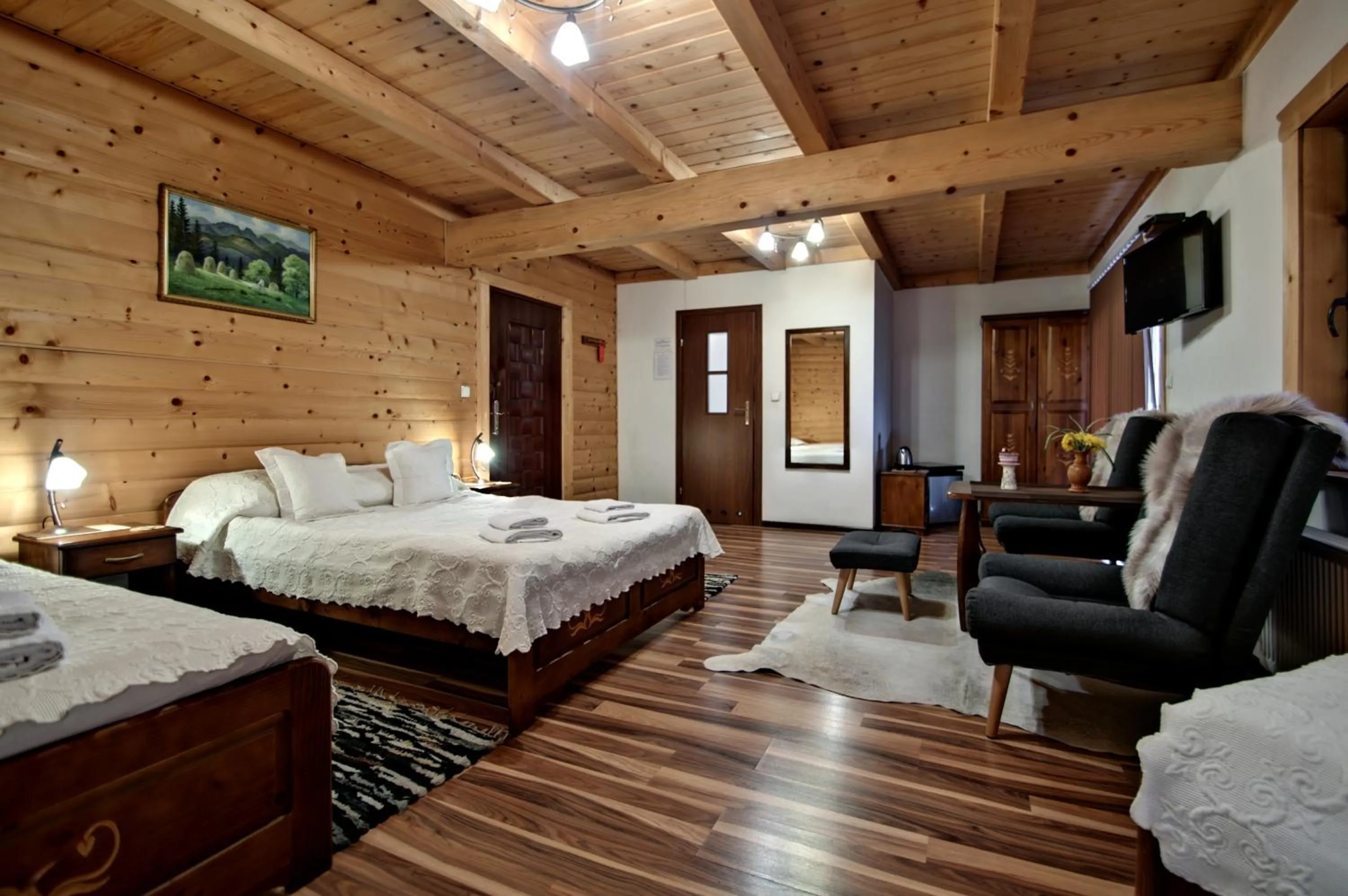 Bedroom, Bed in Magnat Inn Sauna & Relax