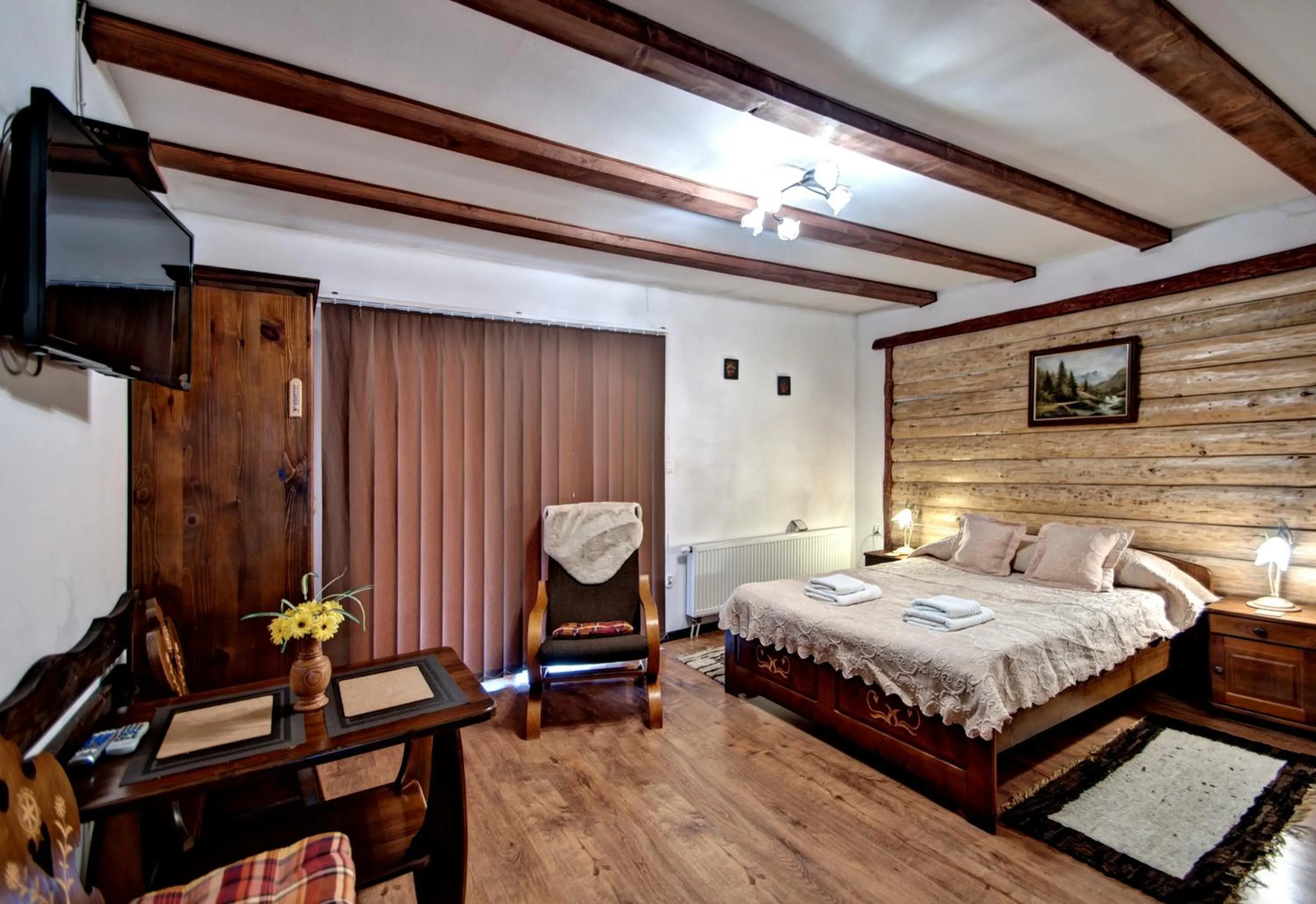 Bedroom, Bed in Magnat Inn Sauna & Relax