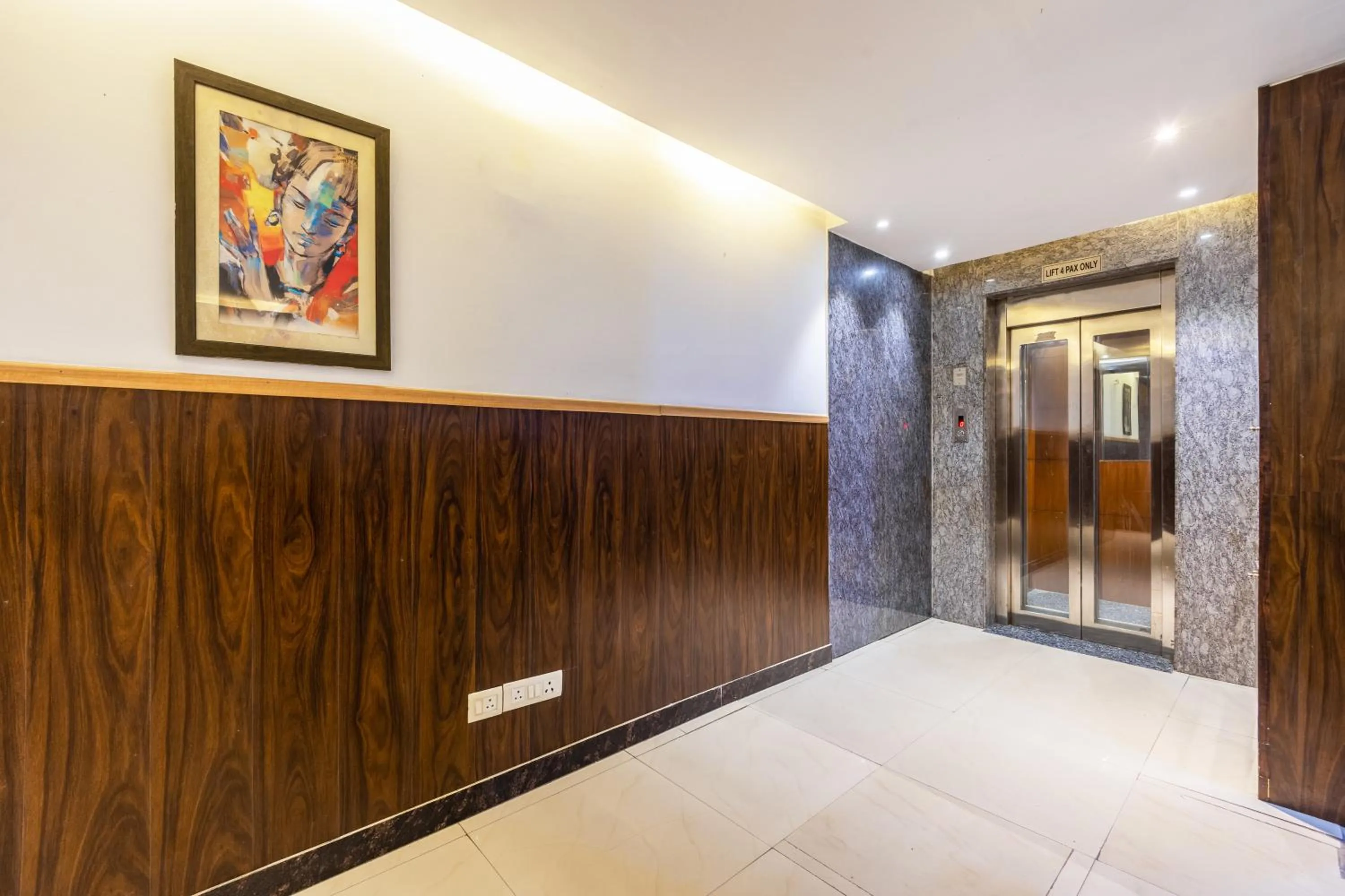 elevator in Hotel Arch Plaza at Yashobhoomi By Arch Group
