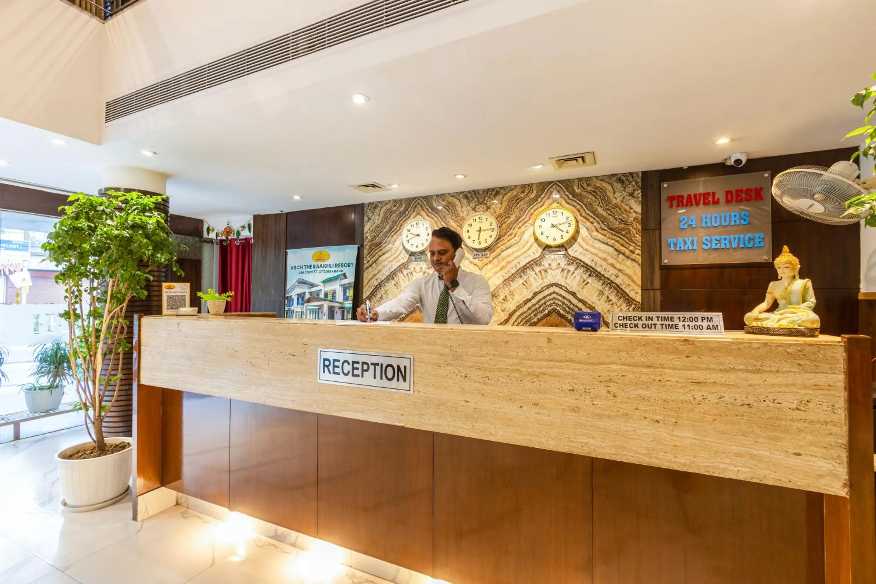 Staff in Hotel Arch Plaza at Yashobhoomi By Arch Group