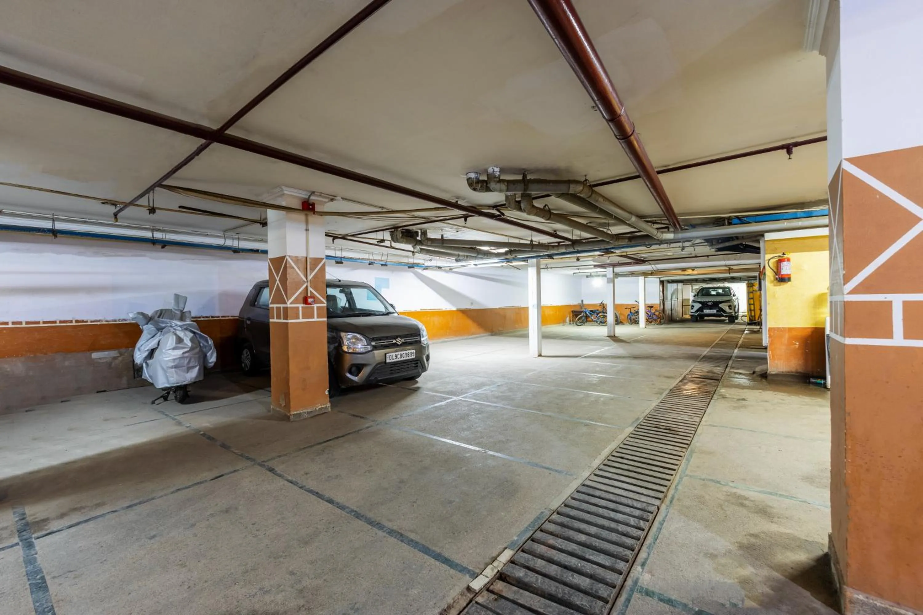 Parking in Hotel Arch Plaza at Yashobhoomi By Arch Group