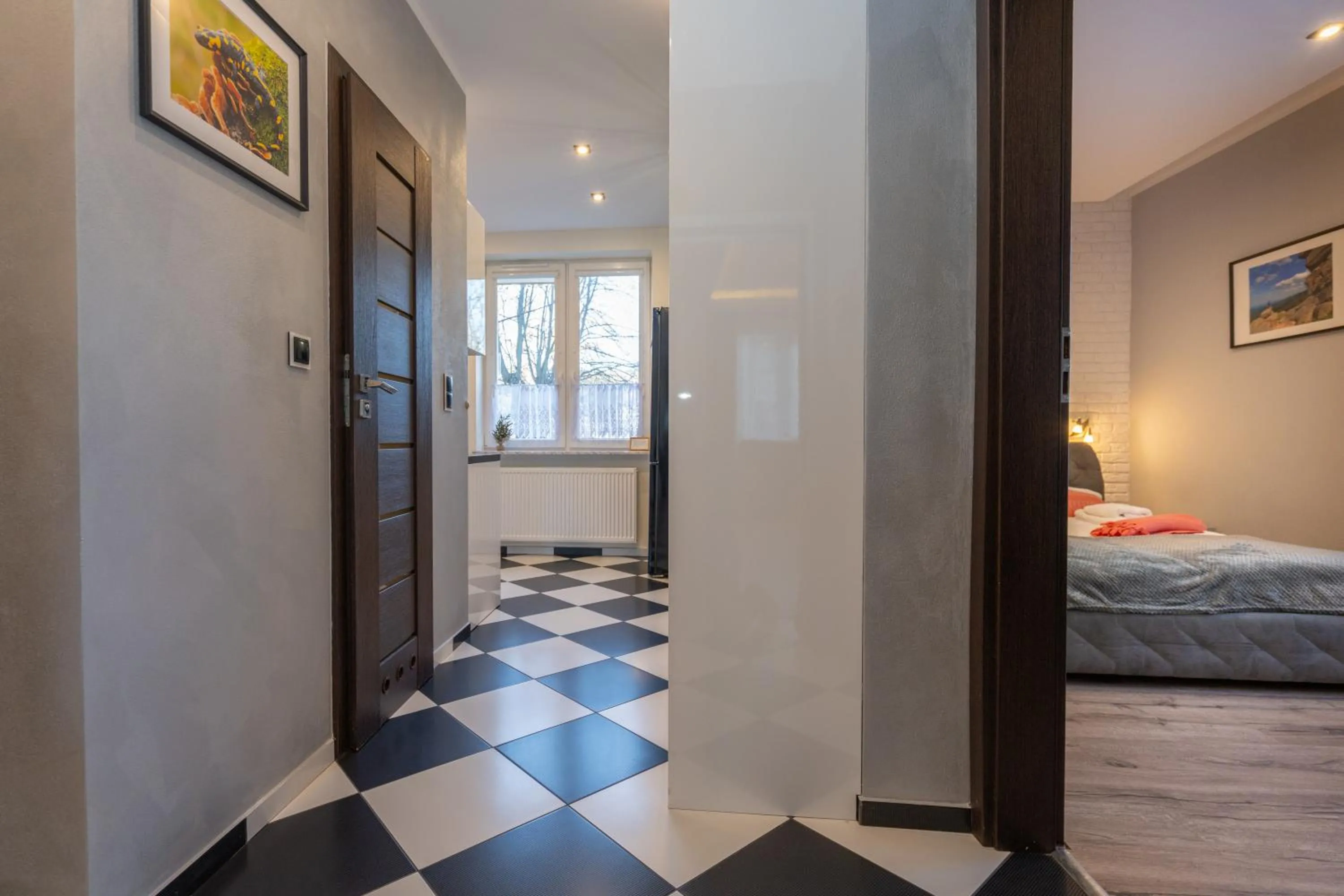 Bed in Karkonosky Apartamenty- Salamandra