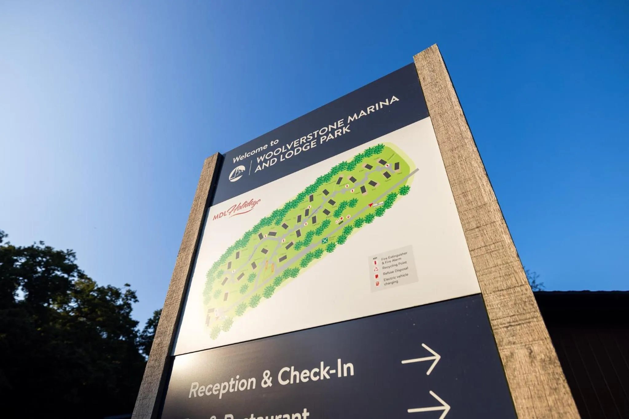 Property logo or sign in Woolverstone Marina and Lodge Park