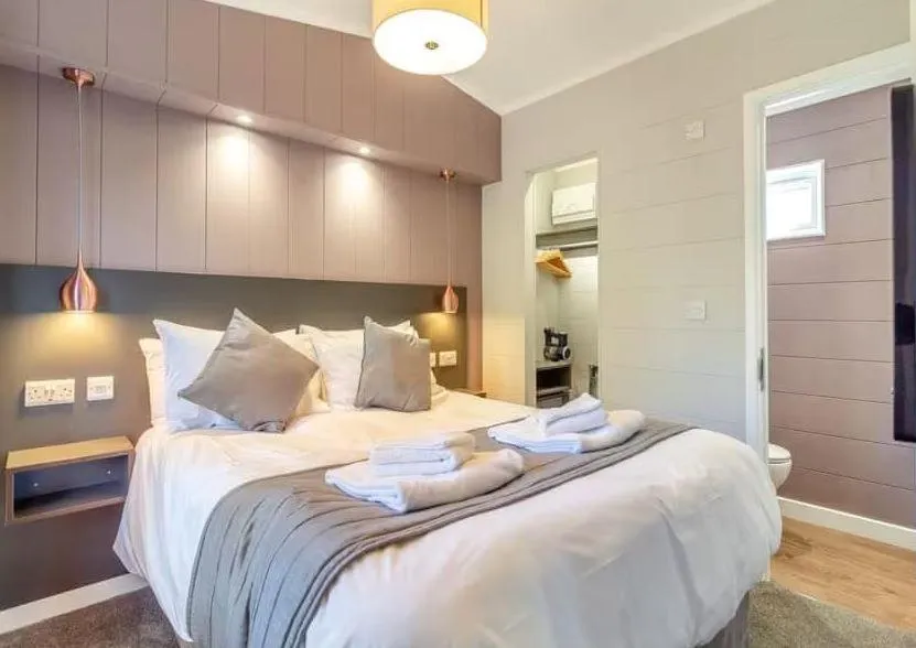 Bed in Woolverstone Marina and Lodge Park