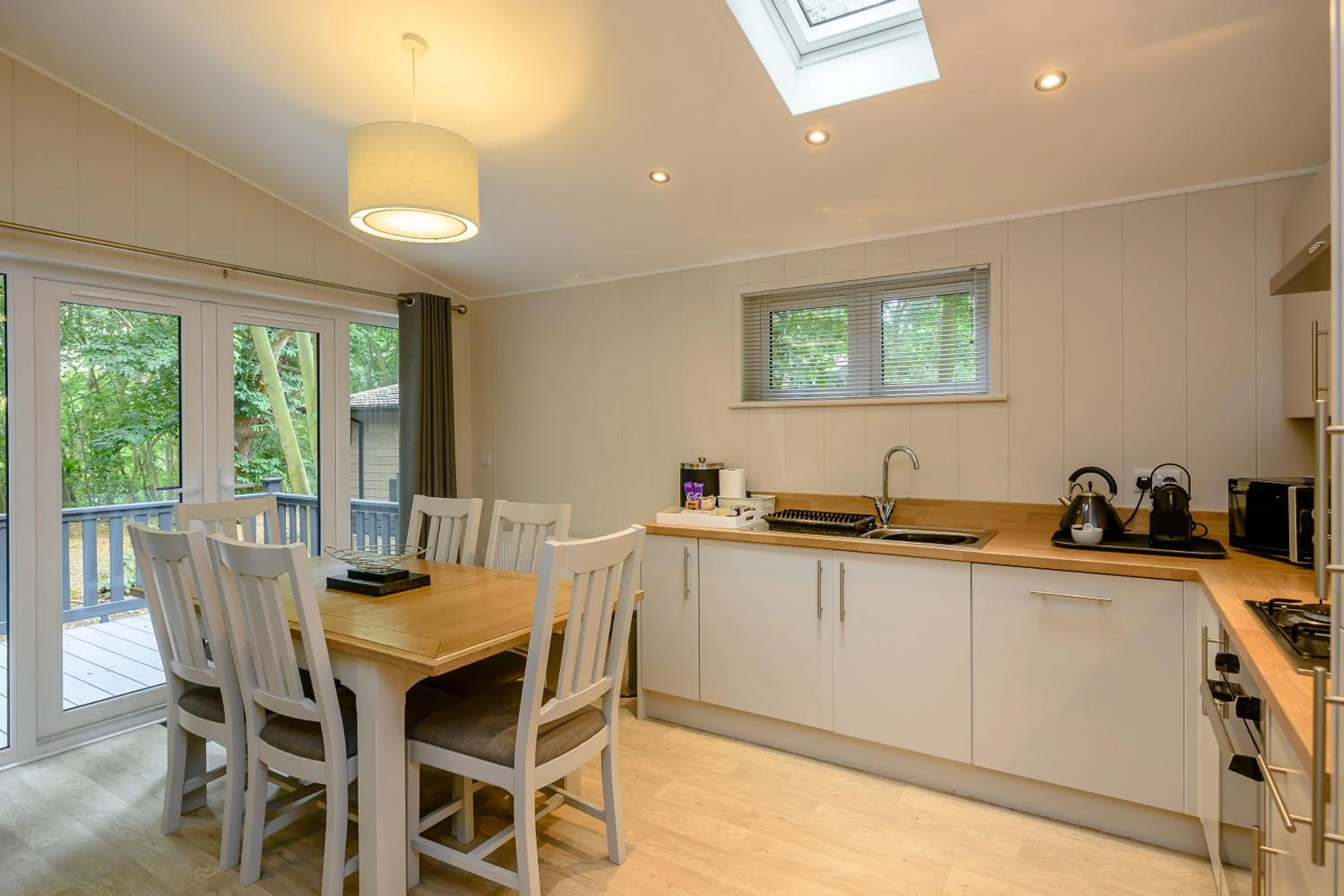 Coffee/tea facilities in Woolverstone Marina and Lodge Park