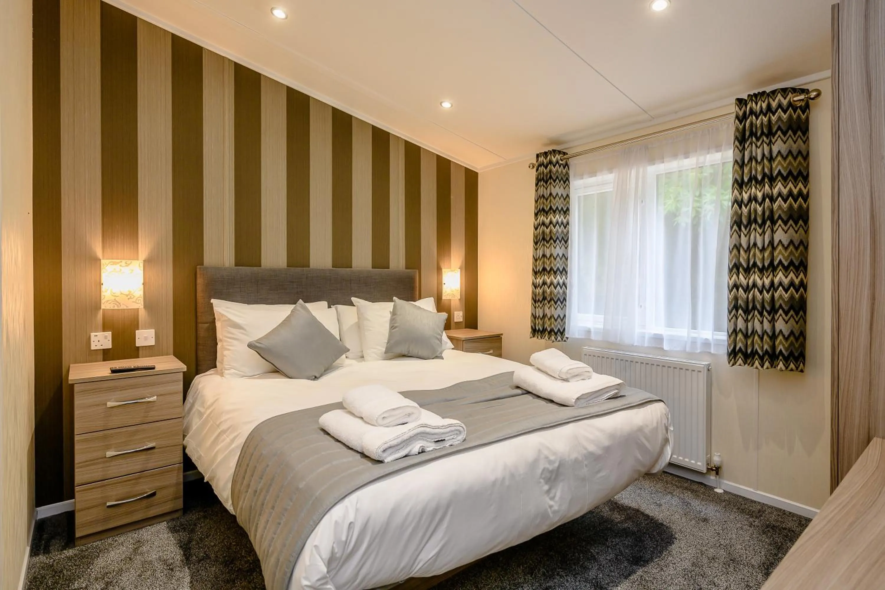 Bed in Woolverstone Marina and Lodge Park