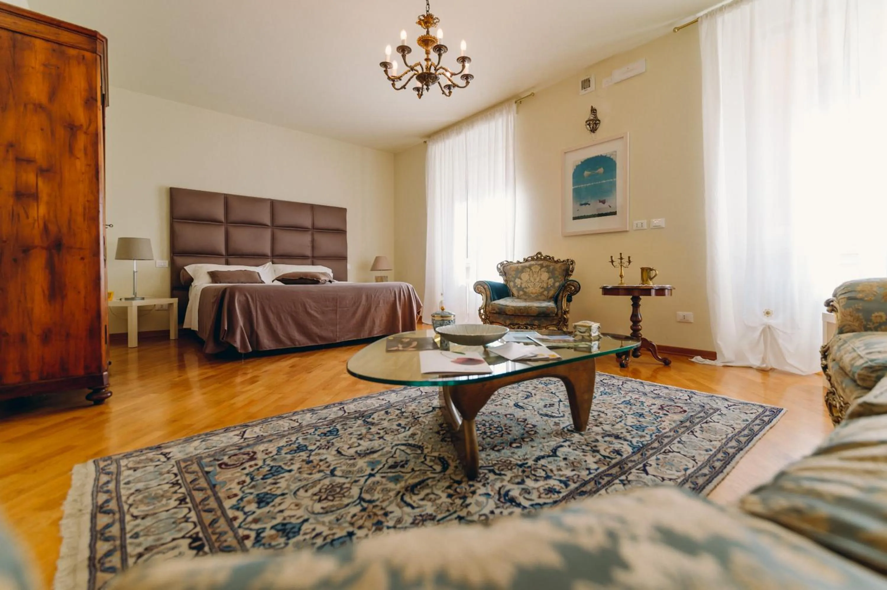 Living room, Bed in Exclusive Aparthotel La Reunion
