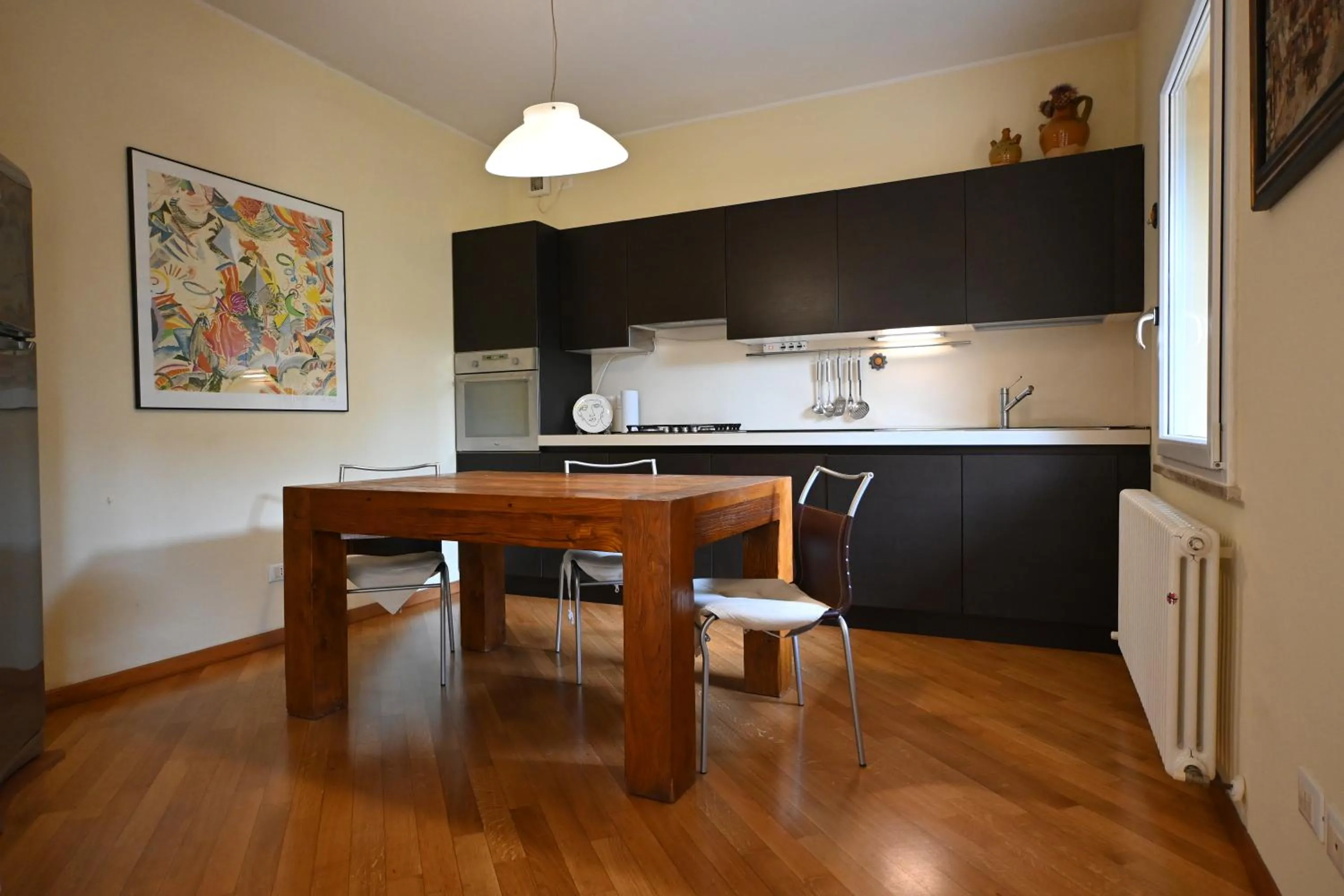 Kitchen or kitchenette in Exclusive Aparthotel La Reunion