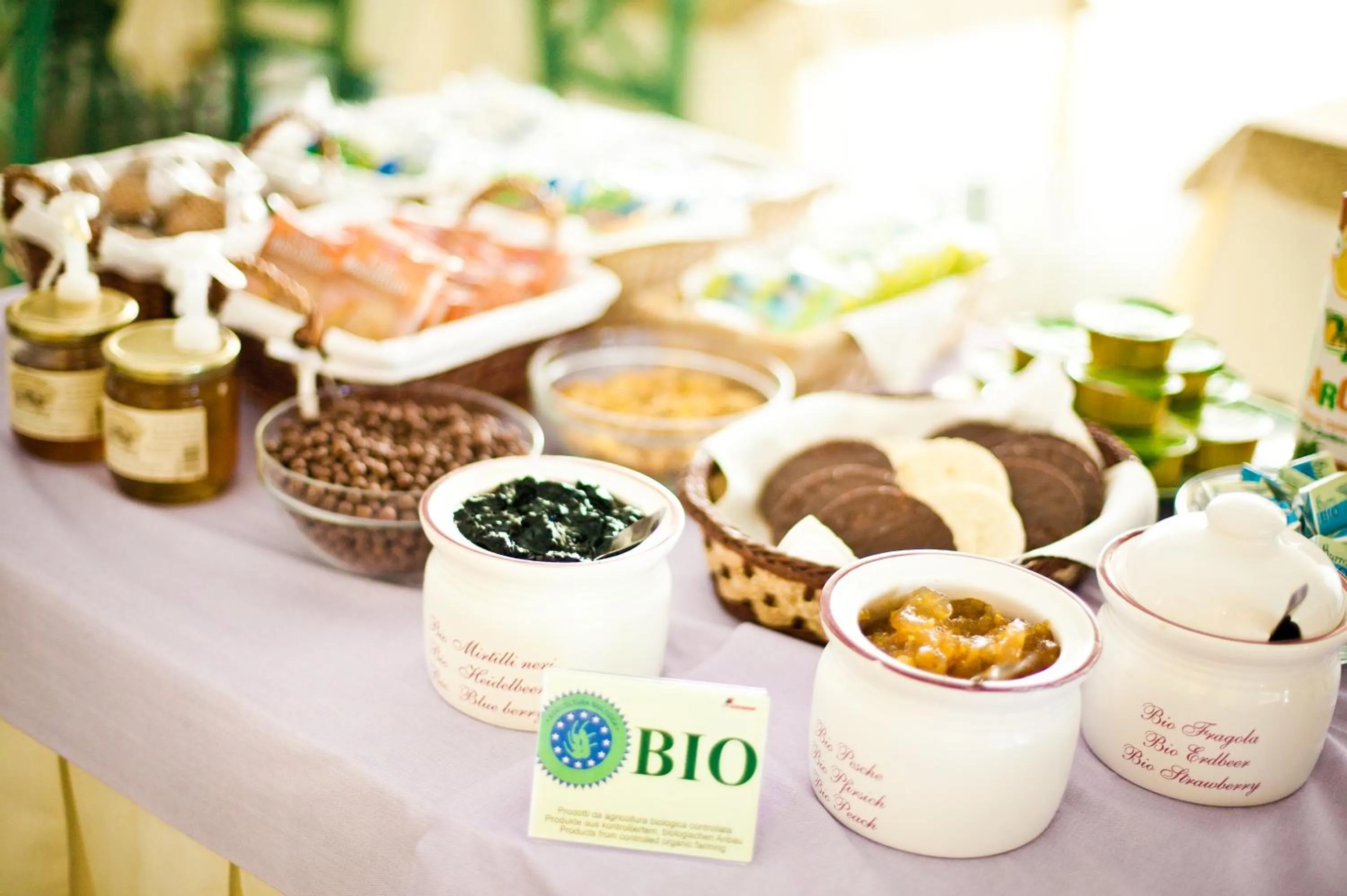 Italian breakfast in Hotel Granada