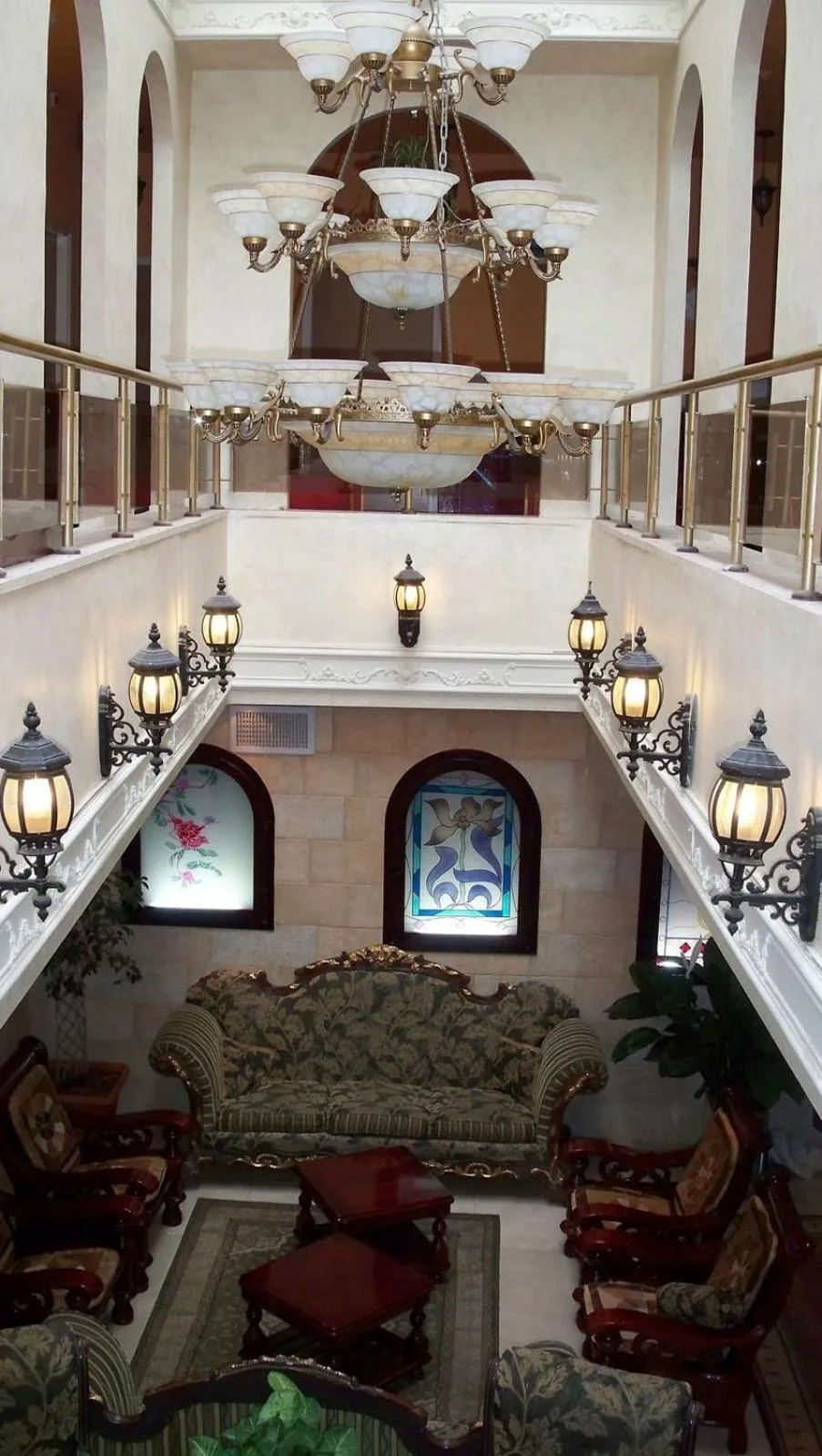 Lobby or reception in Hashimi Hotel Old City Jerusalem