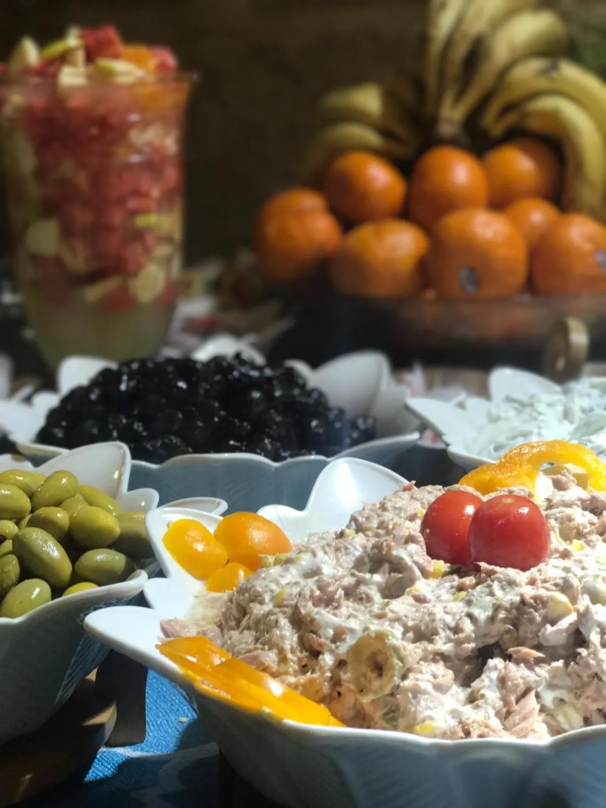 Food in Hashimi Hotel Old City Jerusalem