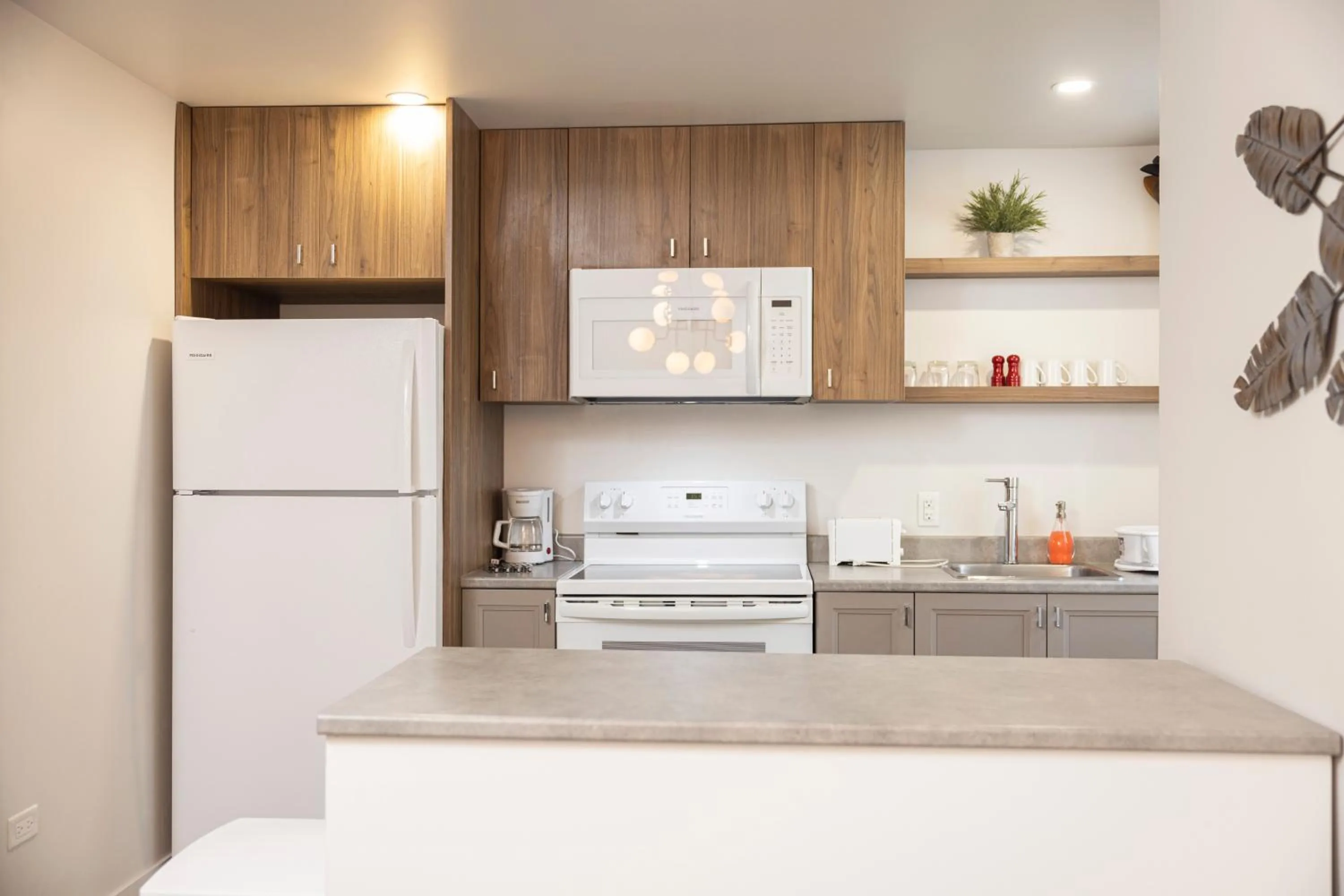 Kitchen or kitchenette in Le Central