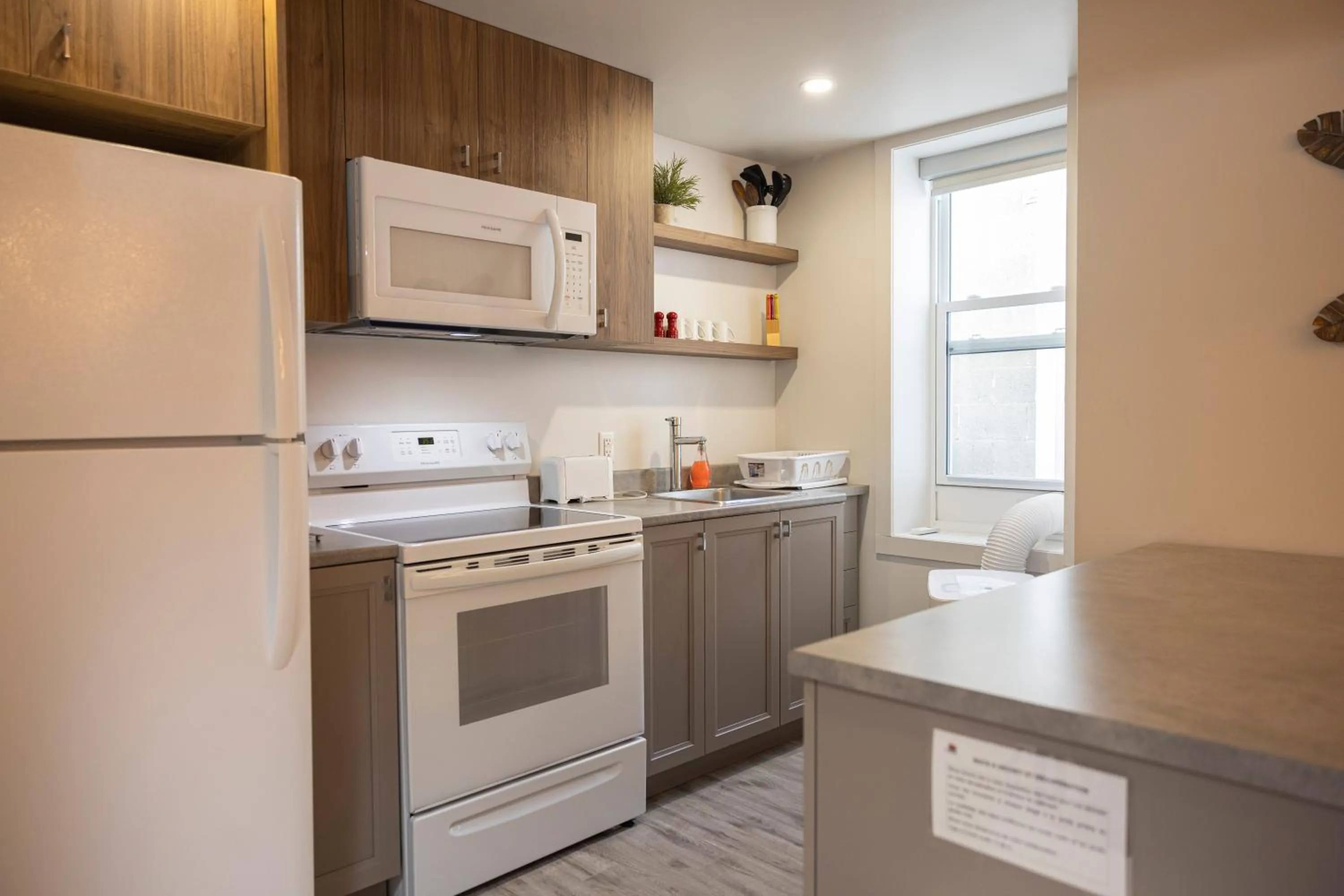 Kitchen or kitchenette in Le Central