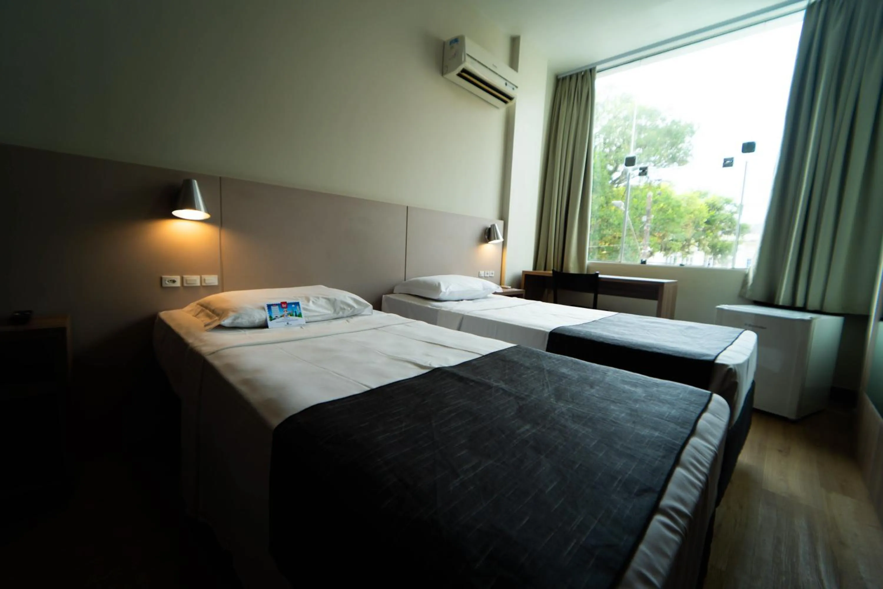 Bed in Hotel Valerim Itajaí / Navegantes