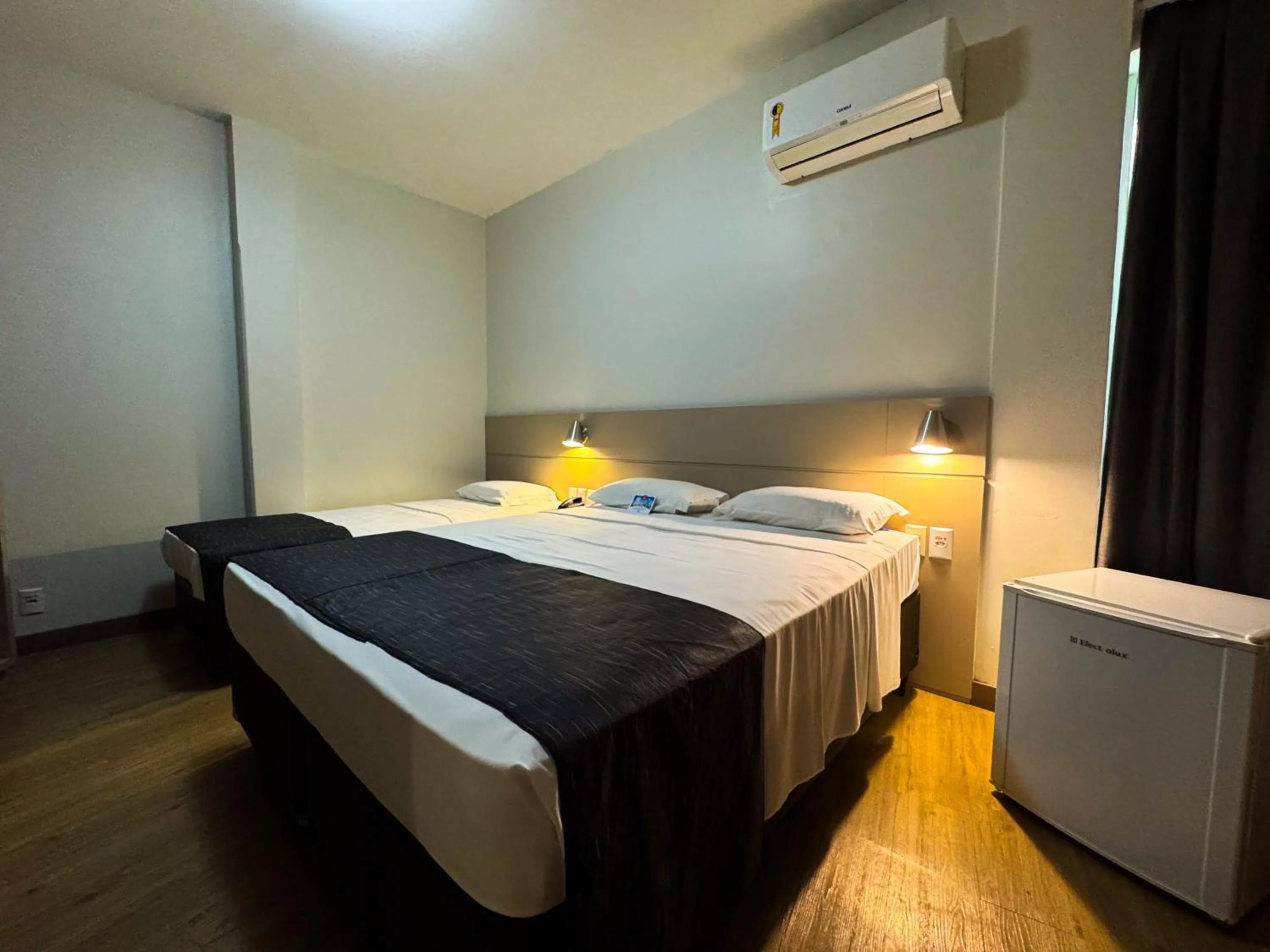 Bed in Hotel Valerim Itajaí / Navegantes