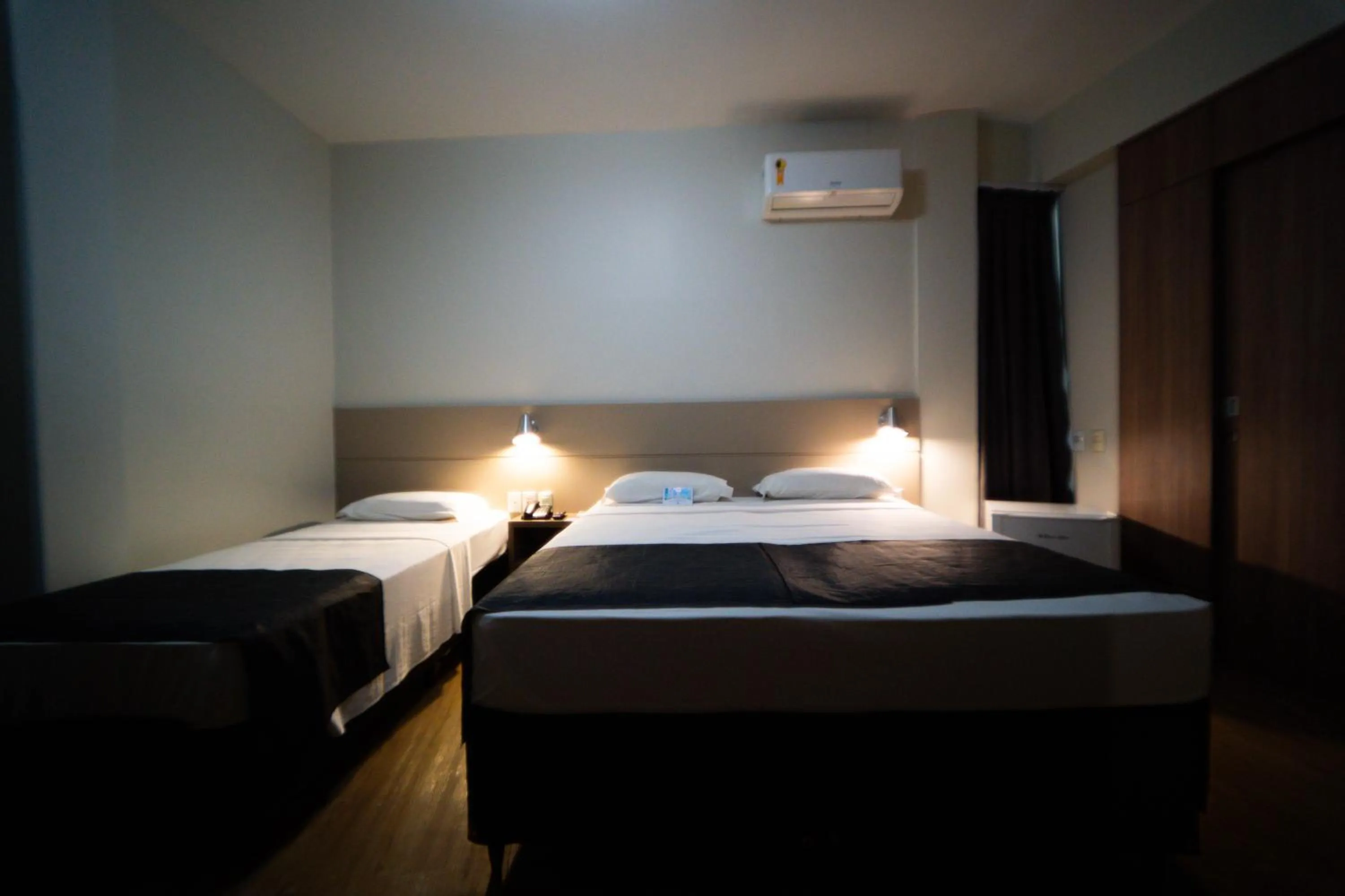 Bed in Hotel Valerim Itajaí / Navegantes