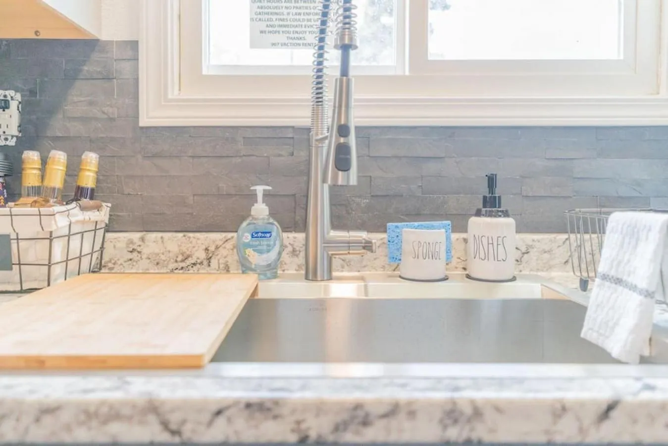 Kitchen or kitchenette in Executive Work Space With Modern Charm